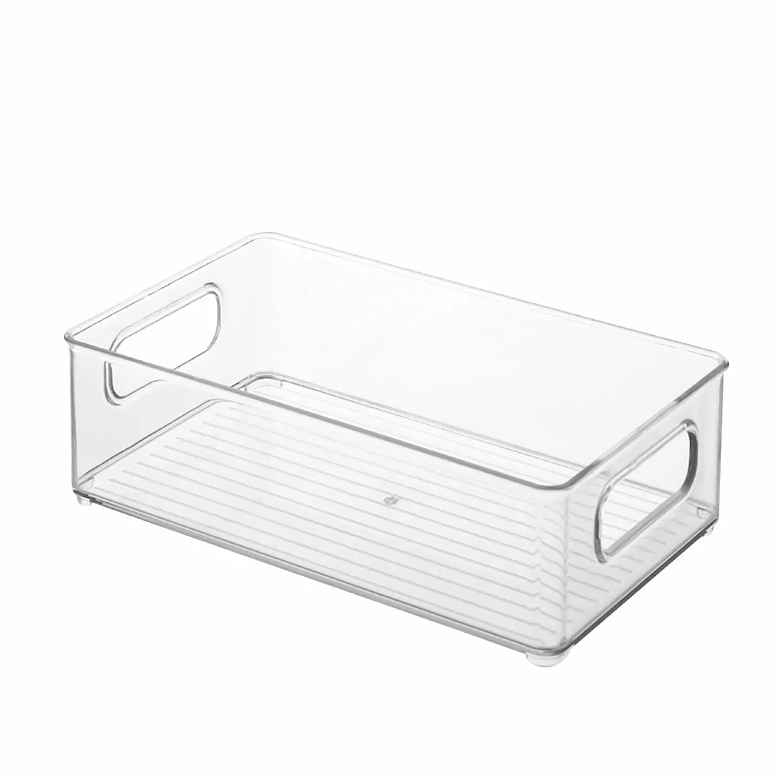 VerPetridure Refrigerator Storage Box Drawer Type Food Storage Box Transparent With Handle