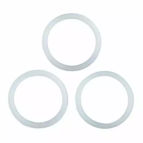 Primula Replacement Silicone Gasket for Stainless Steel 6 Cup Stovetop Espresso Maker. Set of 3