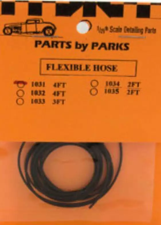 1/24-1/25 4 ft. Hollow/Flexible 1 Rubber Hose