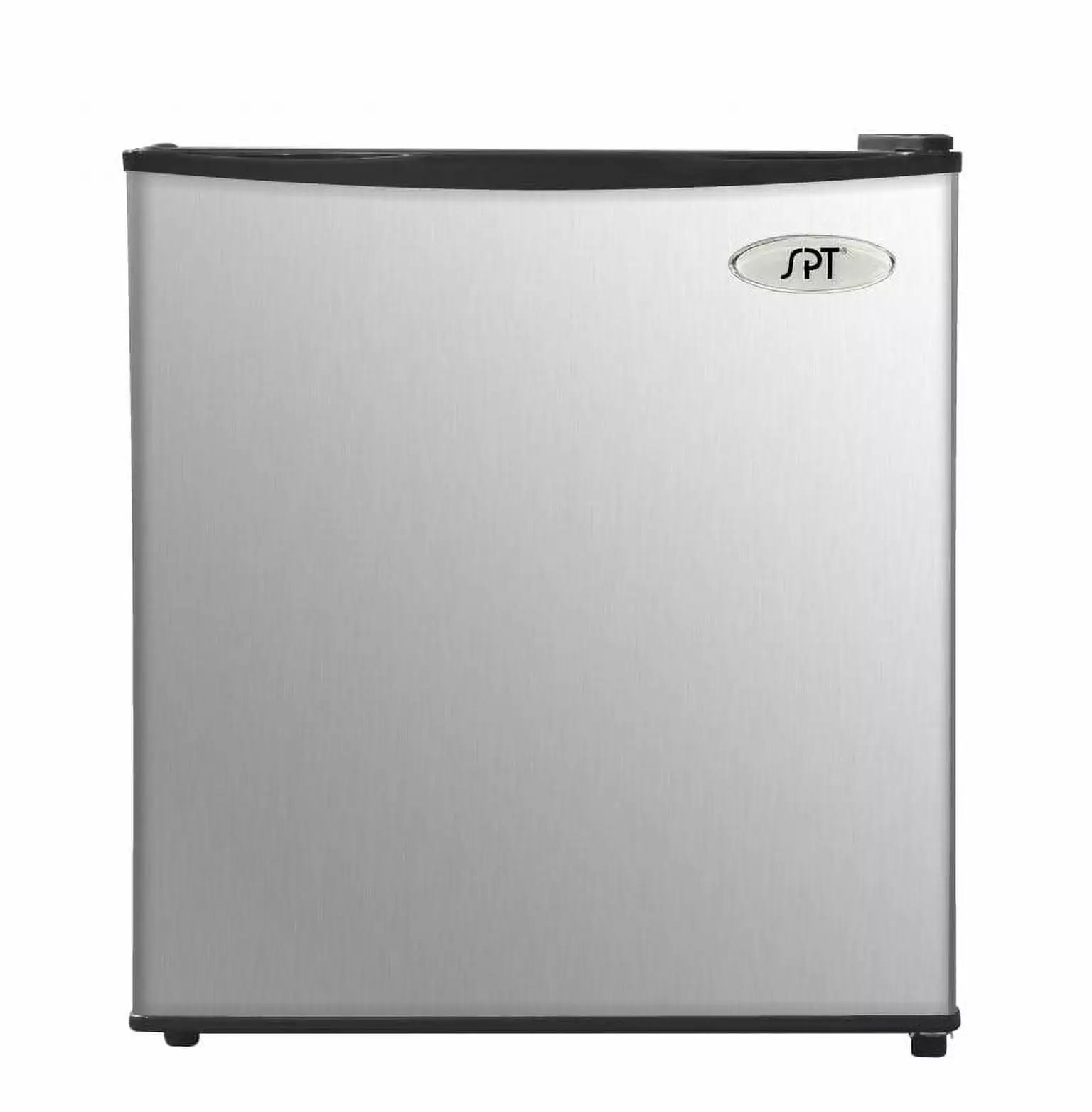 1.72 cu. feet Compact Refrigerator. Stainless Steel/Black