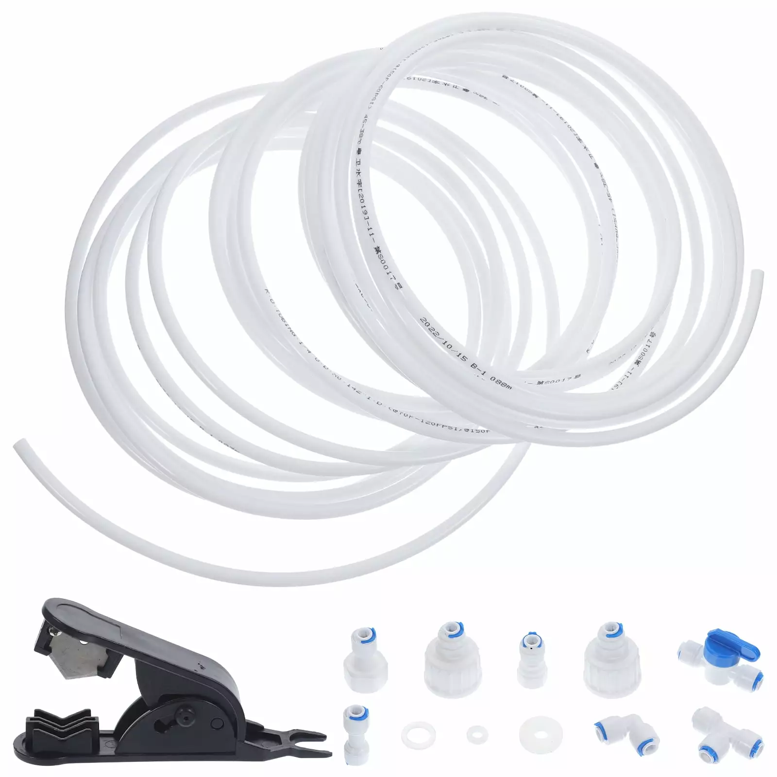 1 Set Refrigerator Water Line Kit 10m Water Quick Connector Fitting Adapter