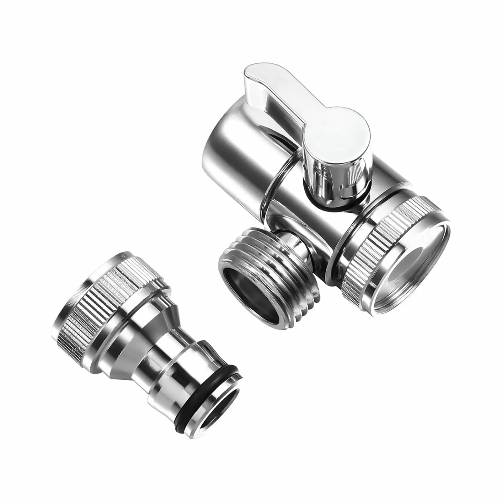 1 Set Washer Faucet Adapter Dishwasher Faucet Adapter Splitter Washing Machine Sink Adapter Hose Splitter