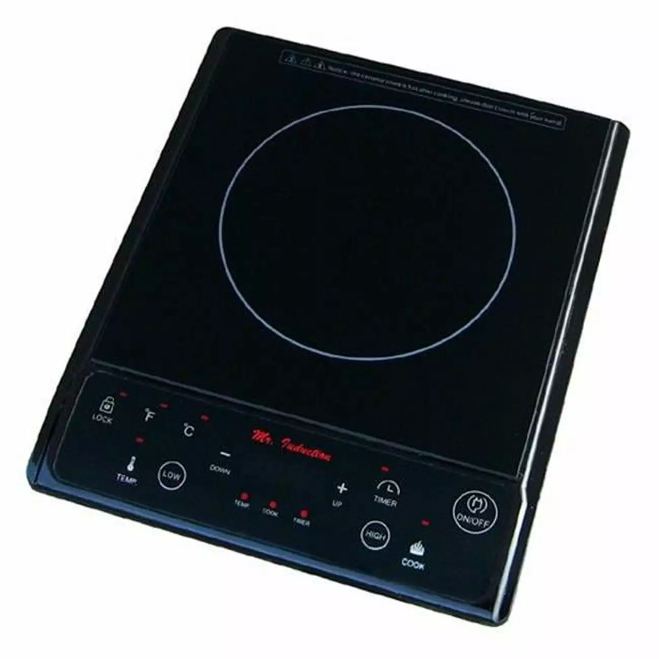 1300W Induction in Black (Countertop)