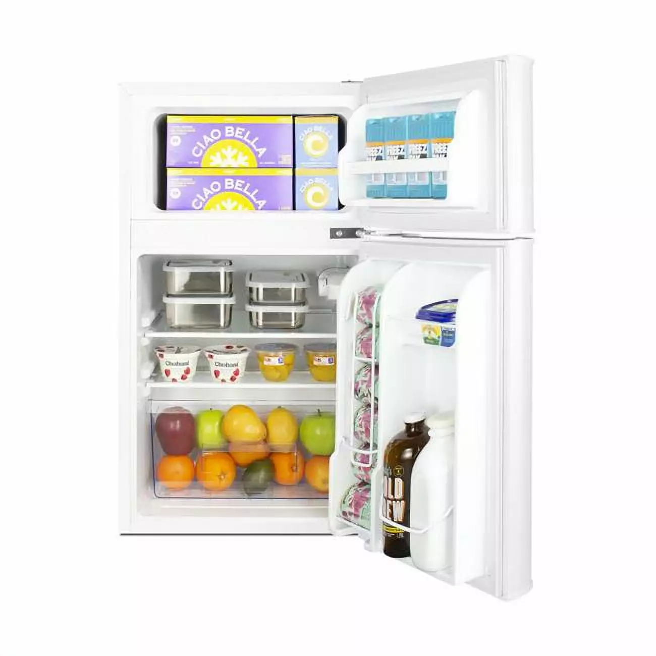 19 in. Wide 2-Door ADA Height Refrigerator-Freezer