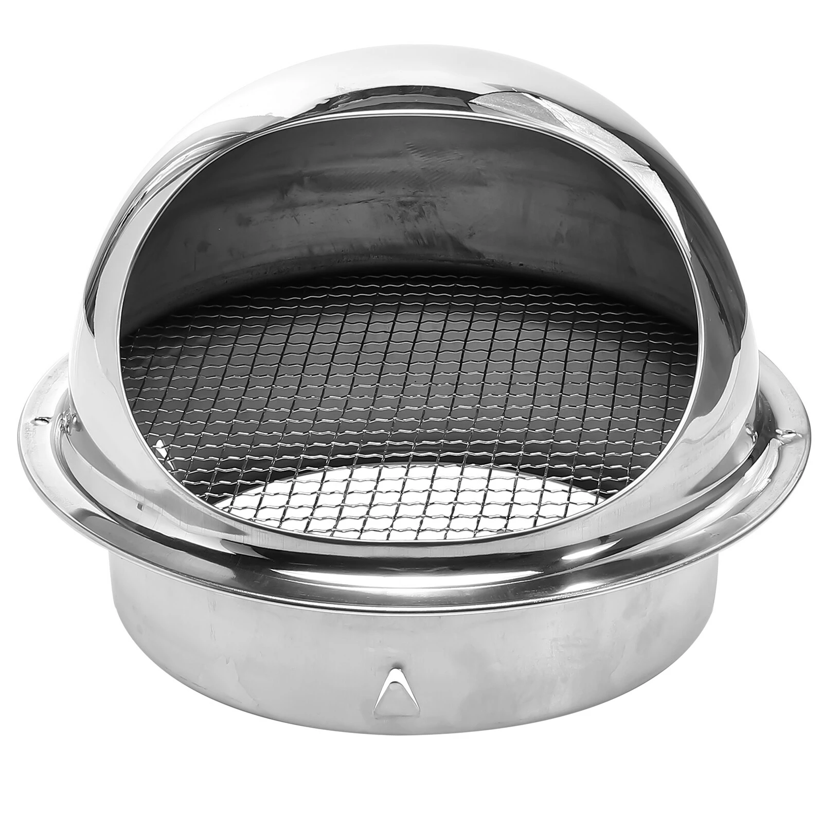 1pc Stainless Steel Range Hood Exhaust Pipe Cover Premium Air Vent Rain Cover