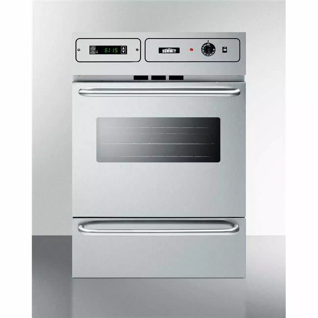 220V 24 in. Single Electric Wall Oven - Stainless Steel