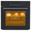 24 Electric Single Wall Oven. 2.5Cu.ft with 8 Baking Modes. 70L Electric Convection Oven. with Air Frying Function. 3000w. 3D Surround Heating with Double-Layered Glass Door. Timer. Touch Control