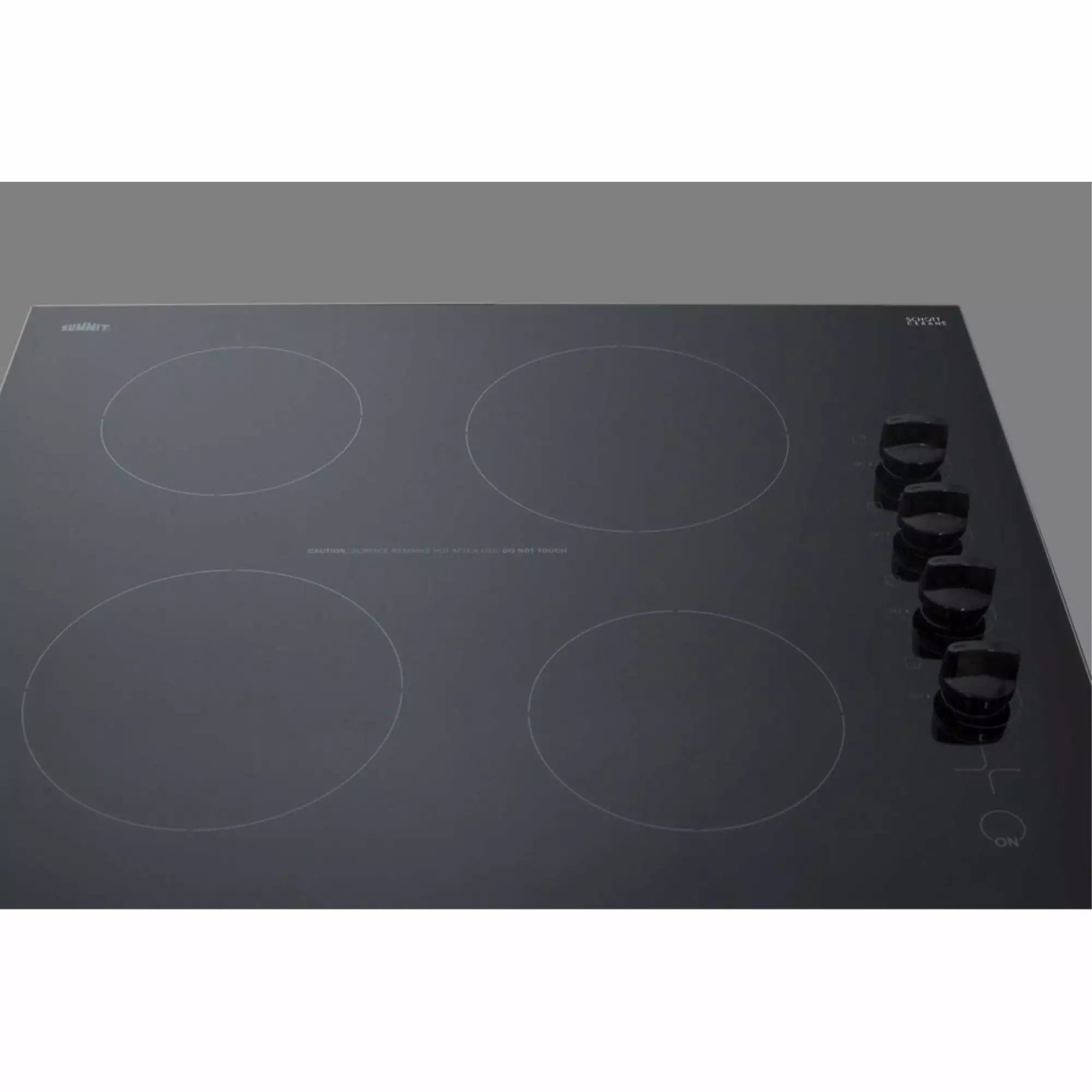 24 Wide 230V 4-Burner Radiant Cooktop