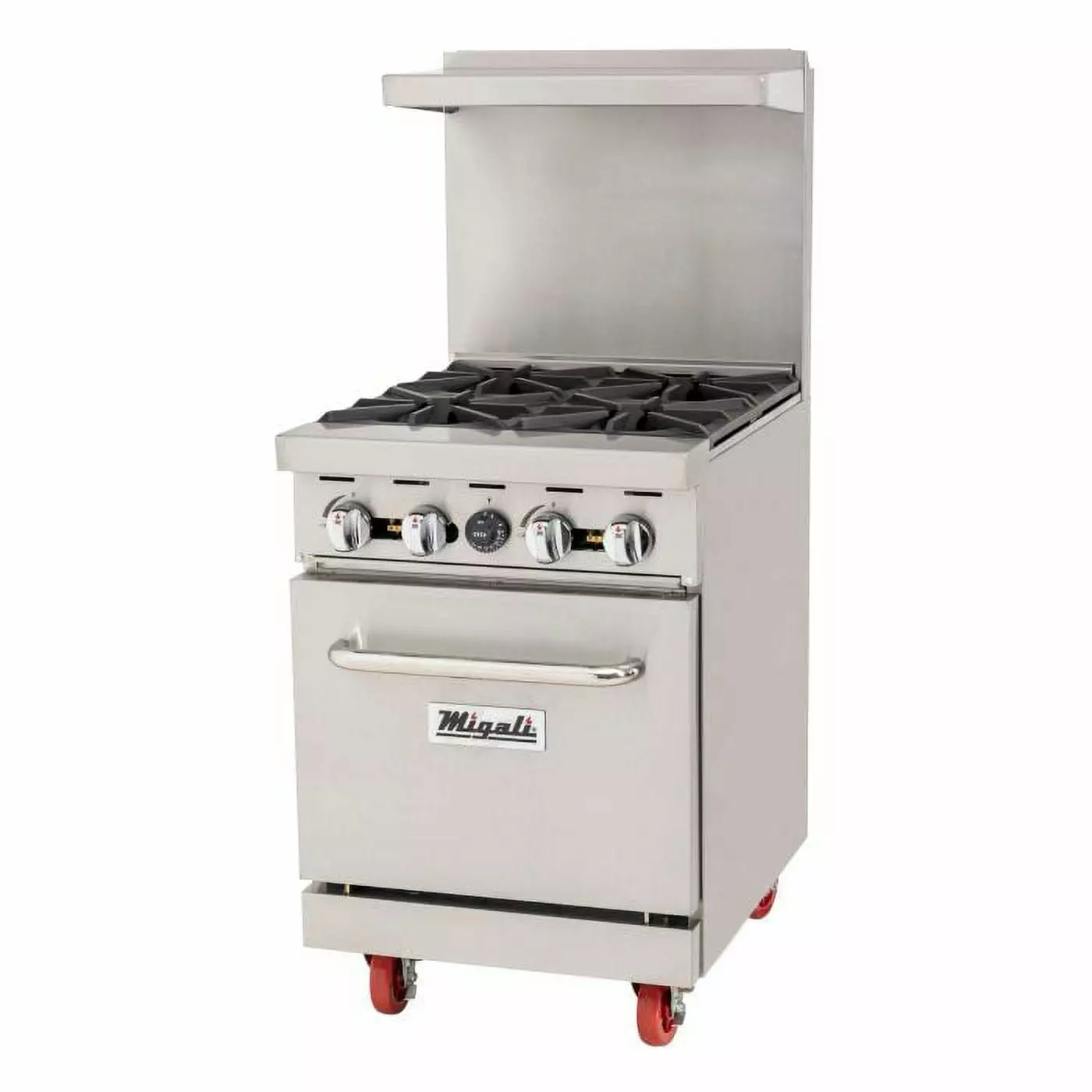 24 Wide. 4 Burner Natural Gas Range