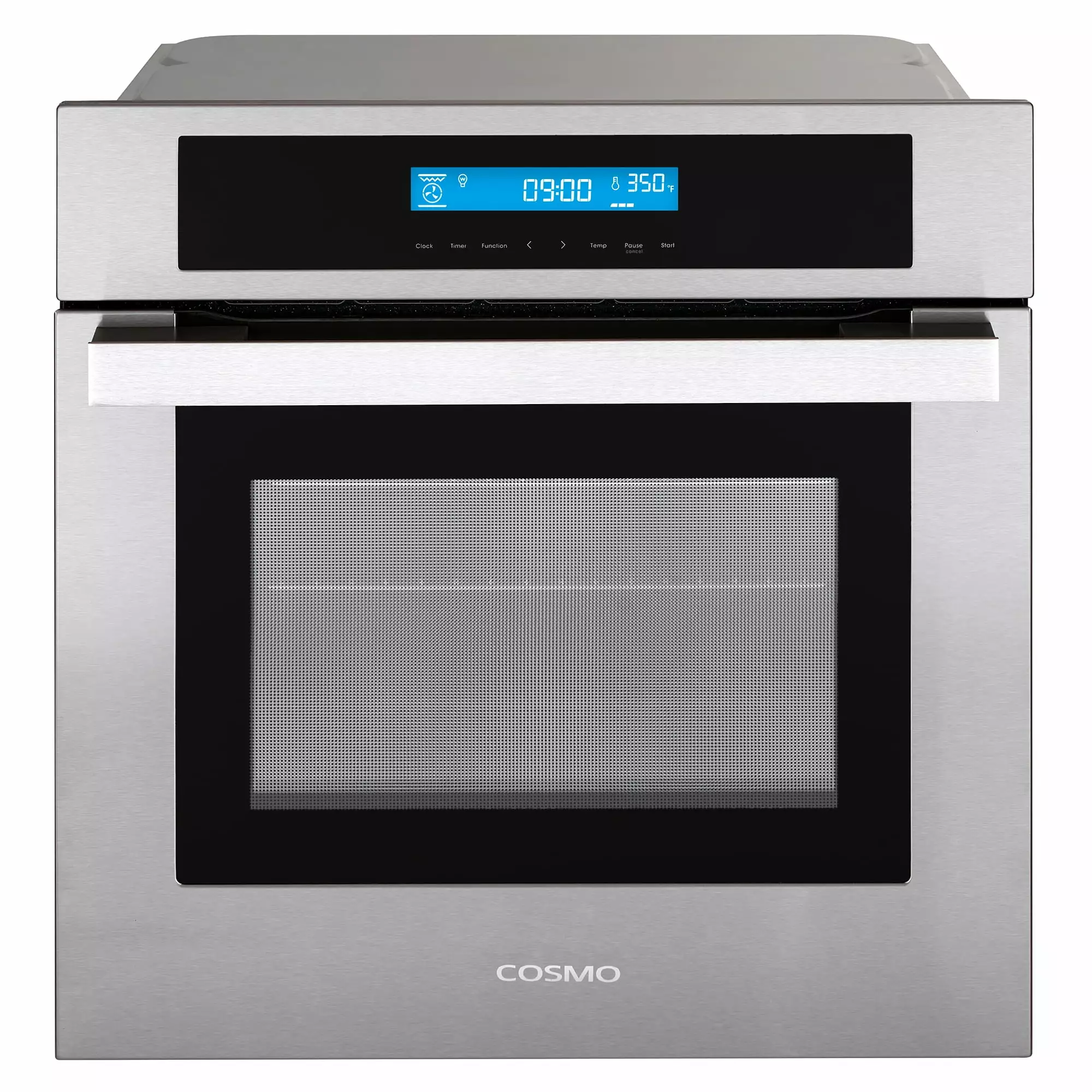 24 in. Single Electric Built-In Wall Oven with 2.5 cu. ft. Capacity. Turbo True European Convection in Stainless Steel