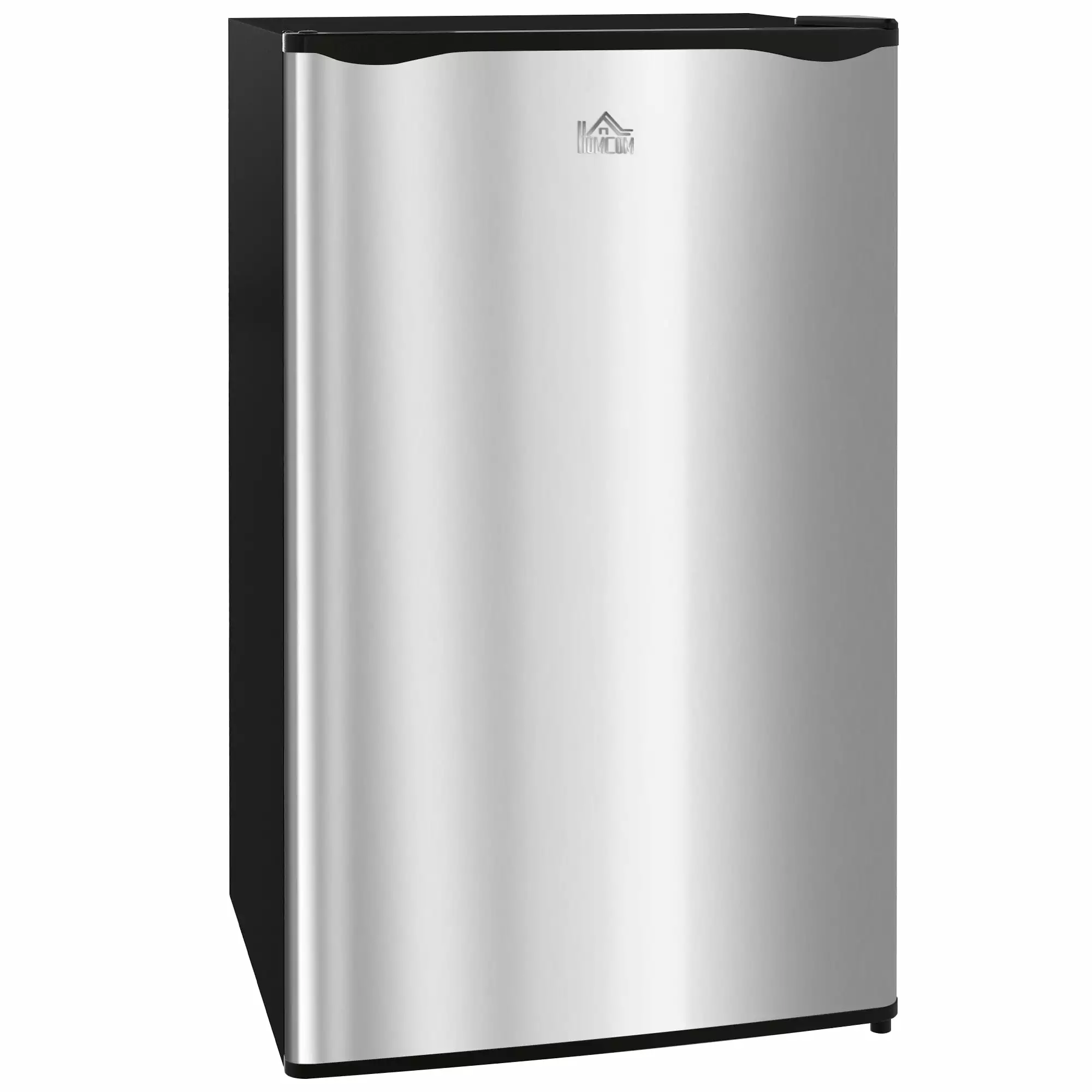 3.2 Cu.Ft Mini Fridge with Freezer. Compact Refrigerator. Silver