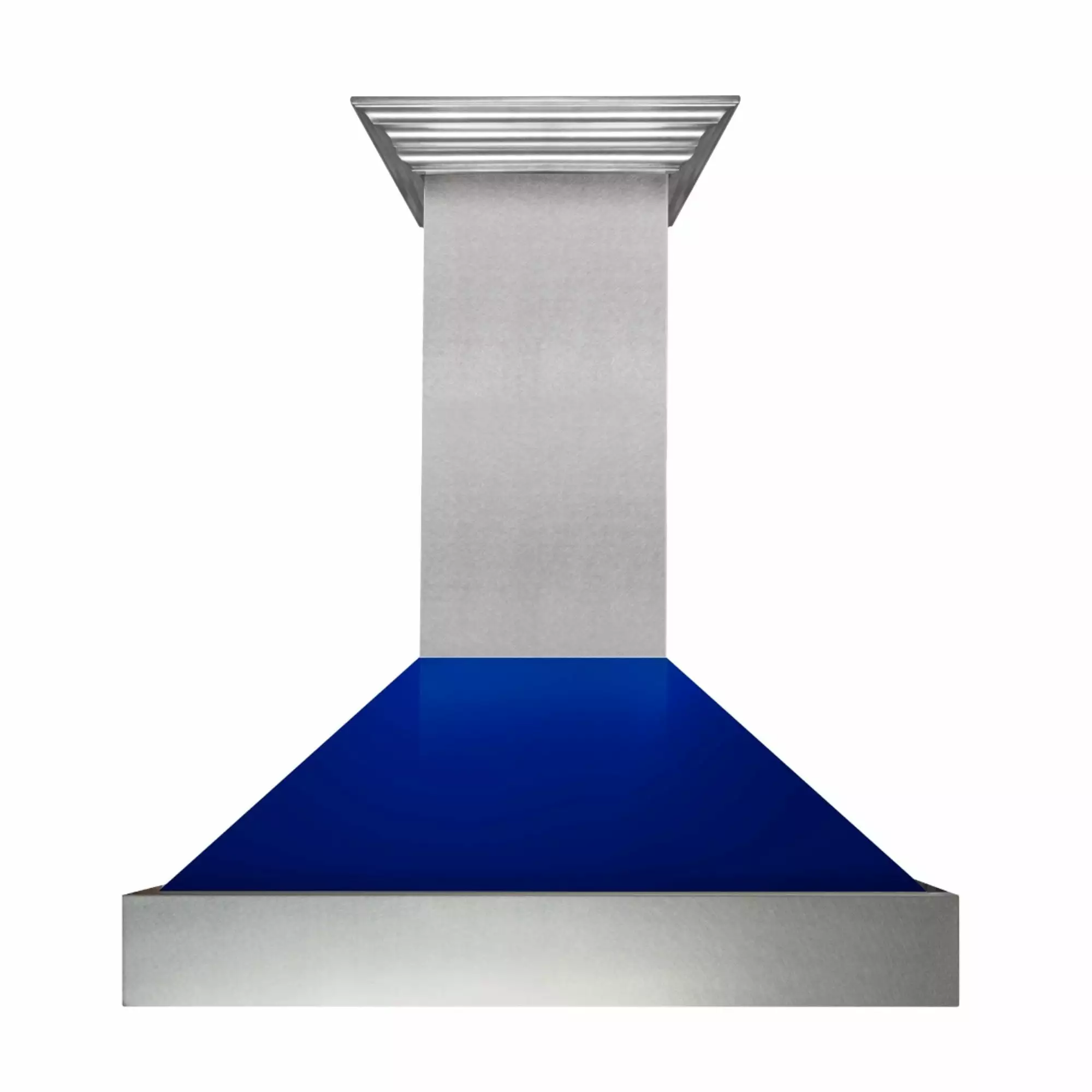 30 DuraSnow Stainless Steel Range Hood with Blue Gloss Shell (8654BG-30)