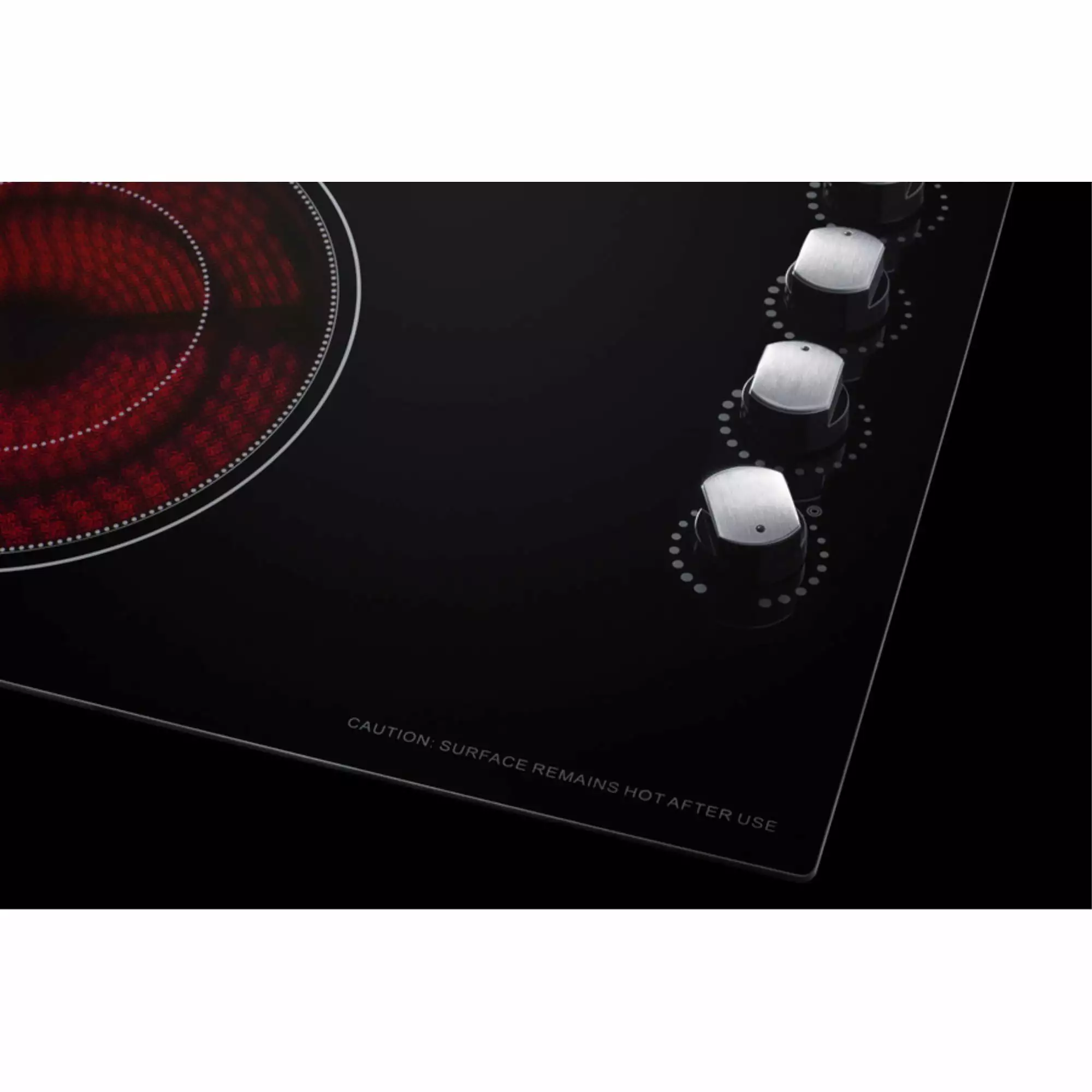 30 Wide 208-240V 4-Burner Radiant Cooktop