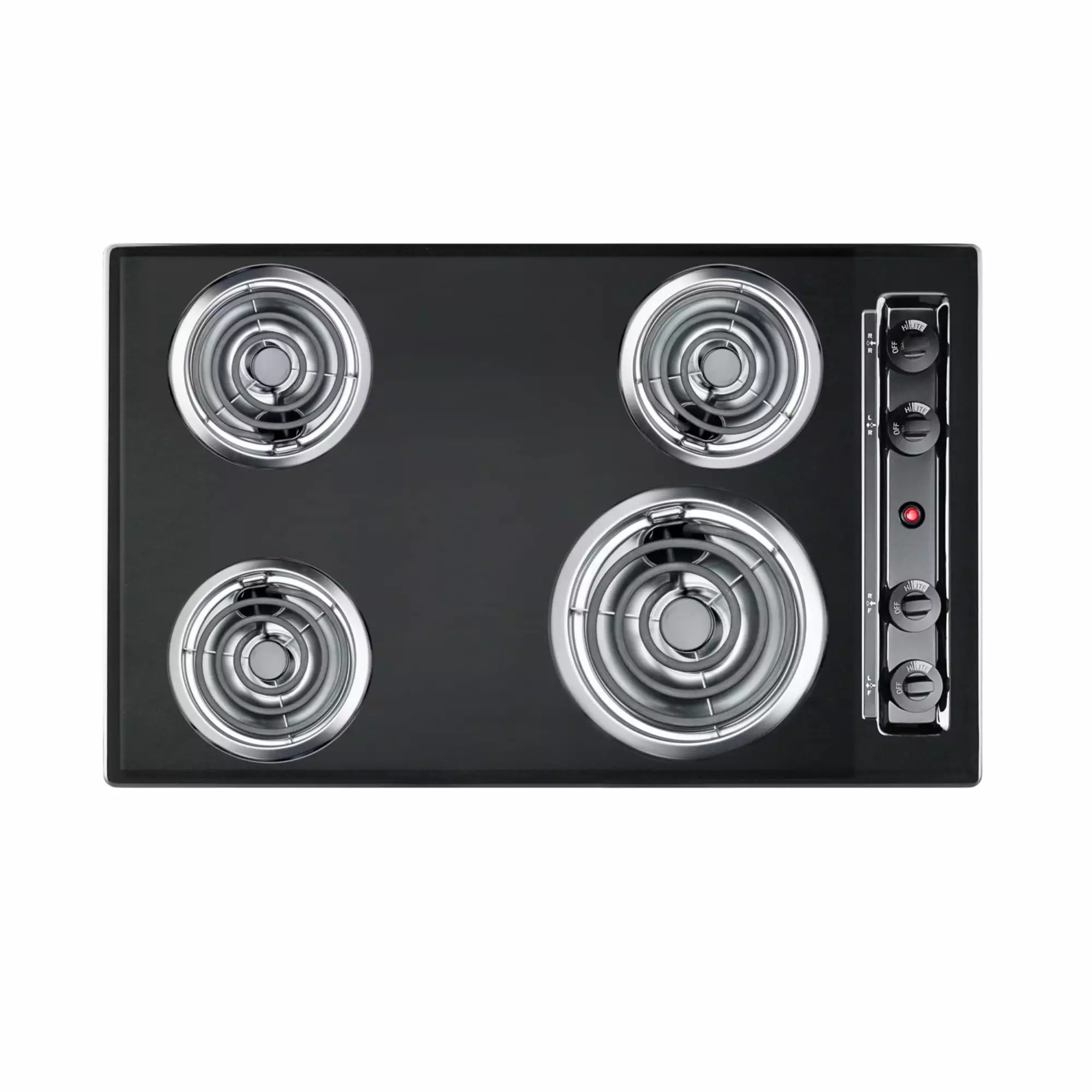 30 Wide 4-Burner Coil Cooktop