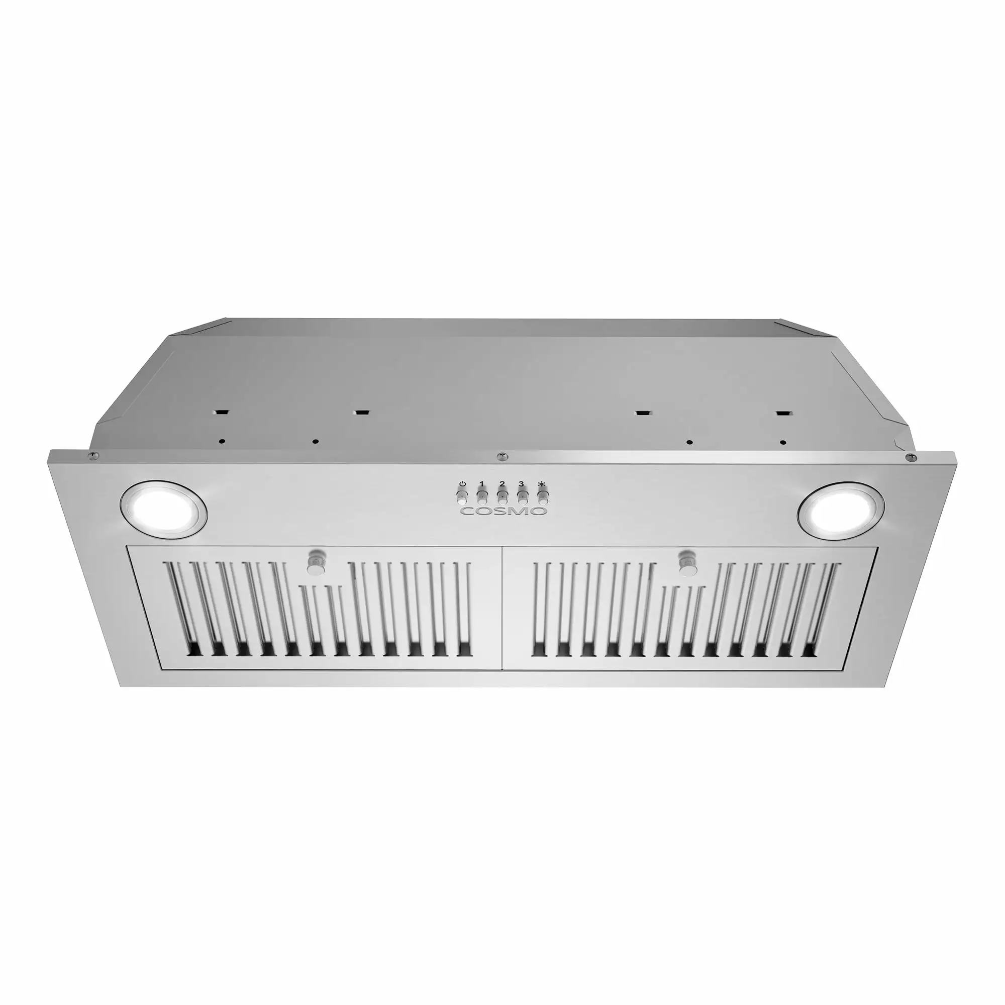 30 in. Insert Range Hood with Push Button Controls in Stainless Steel