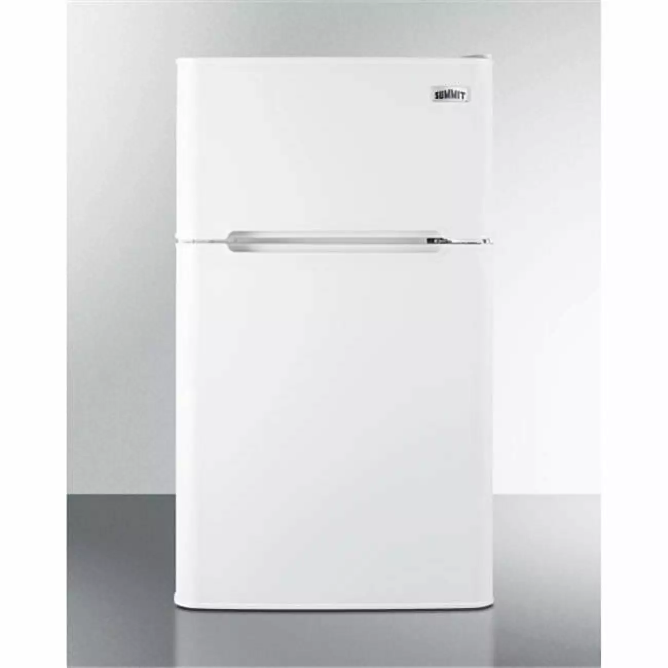 33.38 x 19 x 19.75 in. Compact Energy Star Listed 2-Door Refrigerator-Freezer. White