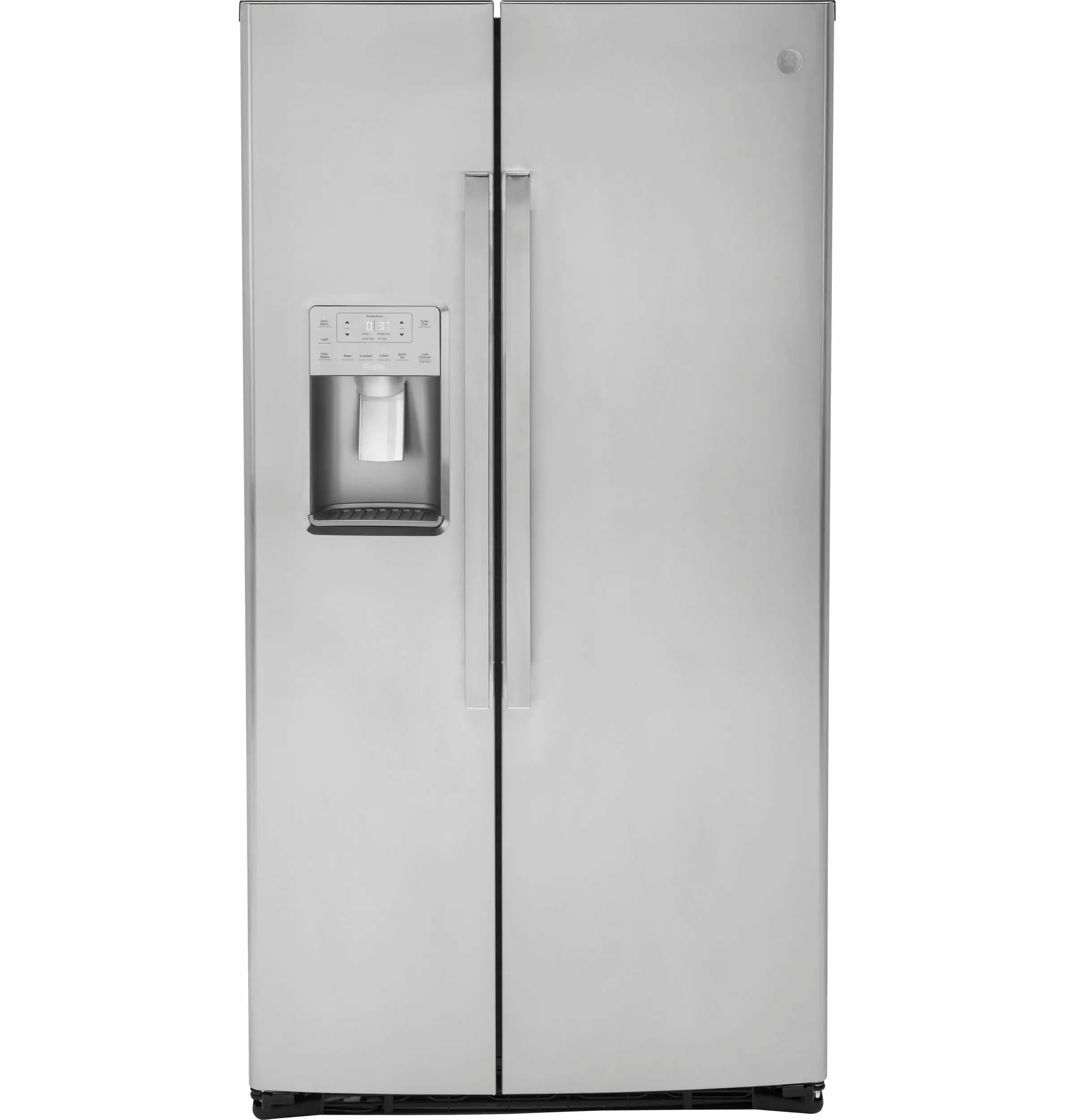 36 Inch Counter Depth Freestanding Side by Side Refrigerator with 21.94 Cu. Ft. Total Capacity.