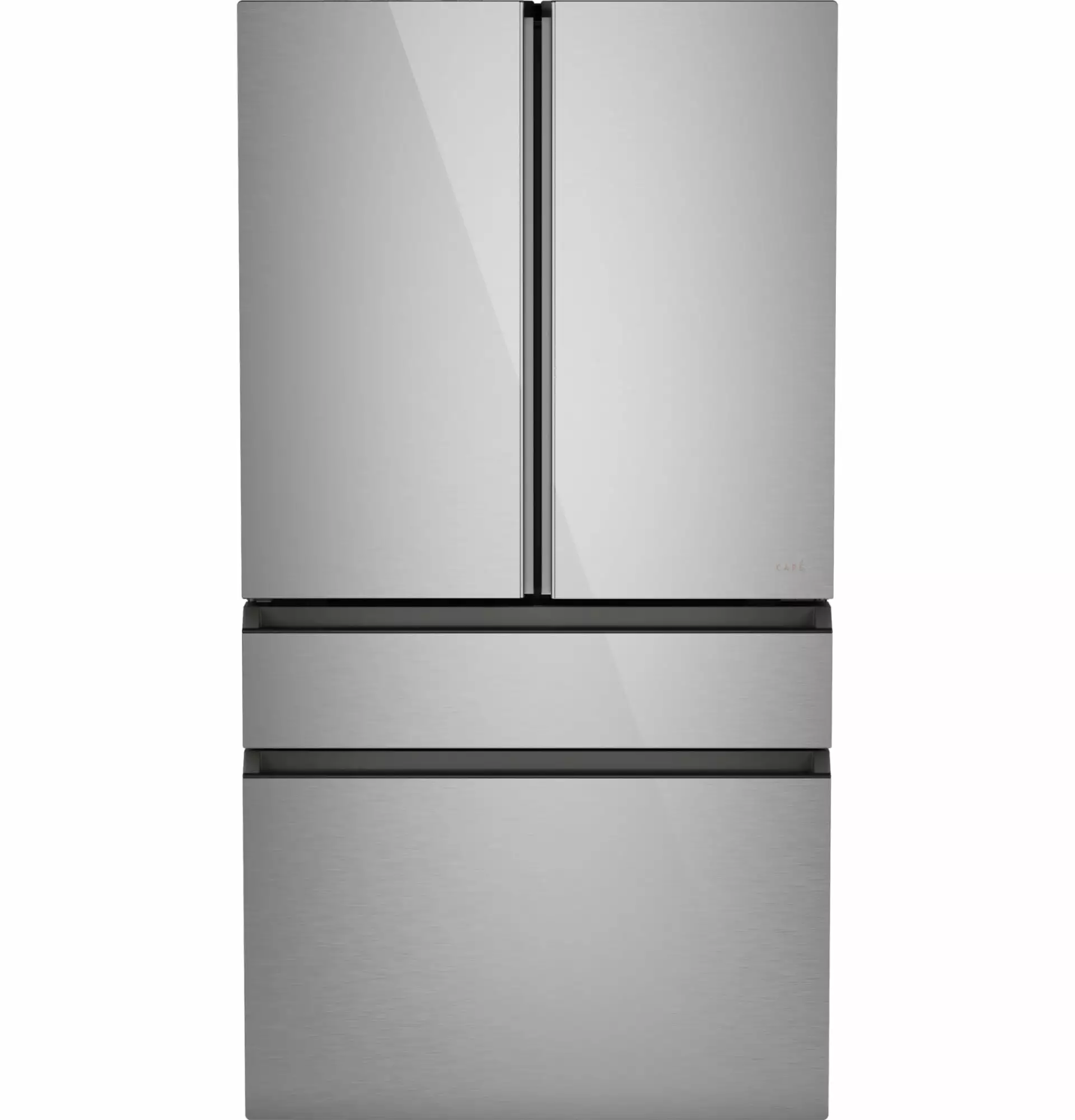 36 Inch Freestanding 4-Door French Door Smart Refrigerator with 28.7 cu. ft. Total Capacity.