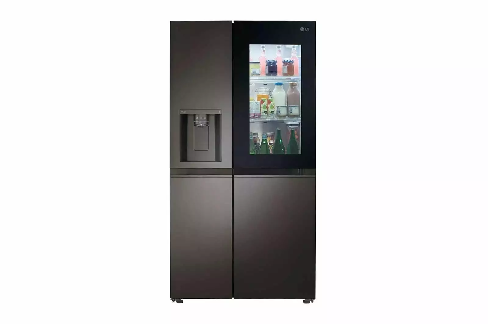 36 Inch Freestanding Side by Side Smart Refrigerator with 27.1 Cu. Ft.