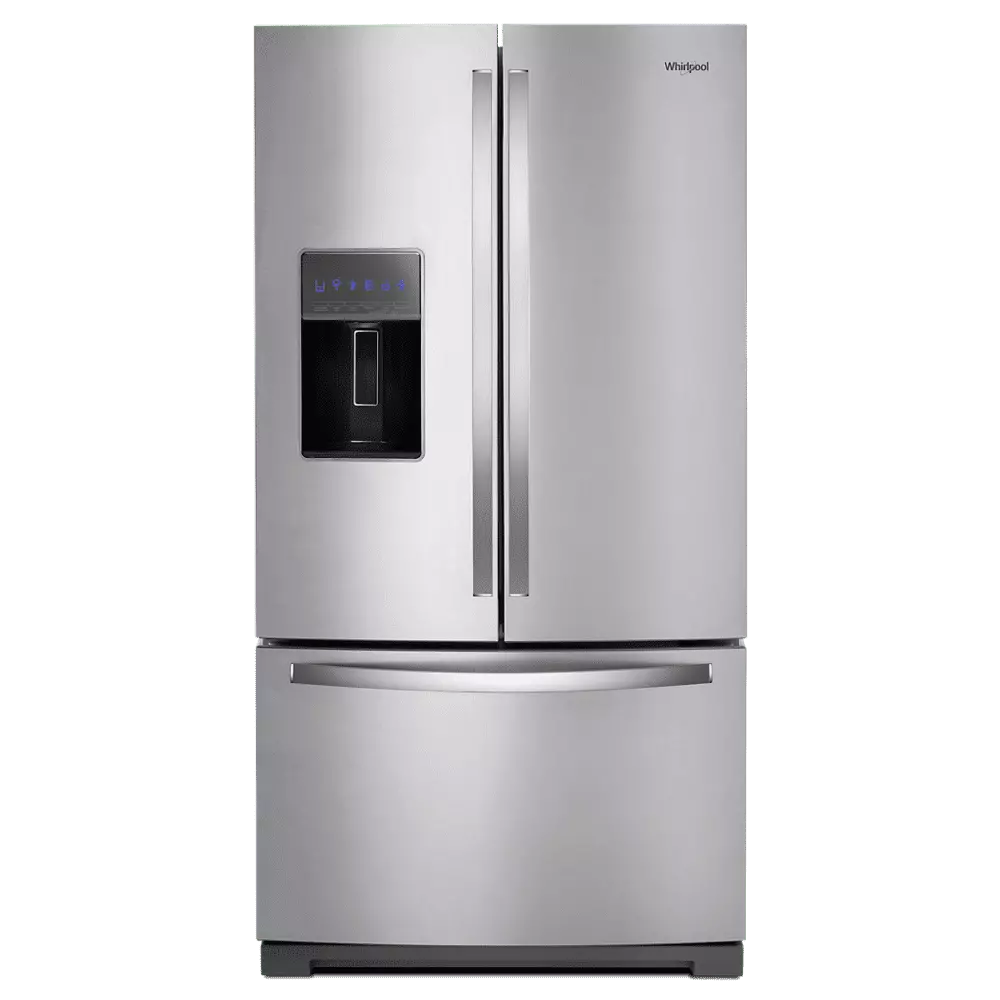 36 Inch French Door Refrigerator with 26.8 cu. ft. Total Capacity. In-Door-Ice? Storage