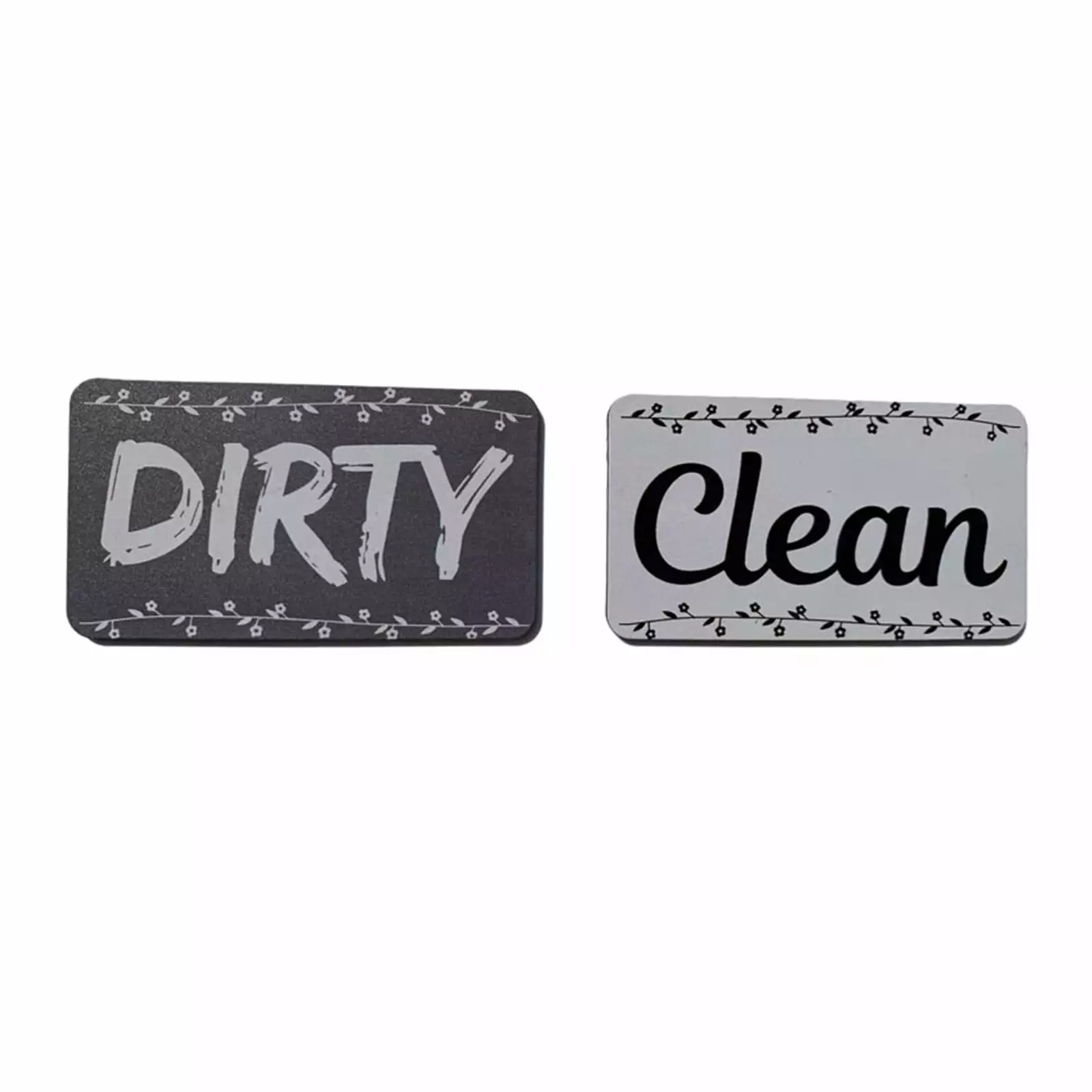 Hapeisy Dishwasher Magnet Clean Dirty Sign Indicator .Trendy Universal Kitchen Dish Washer Refrigerator Magnet. Super Strong Magnet .Non-Scratching .Easy to Read Text