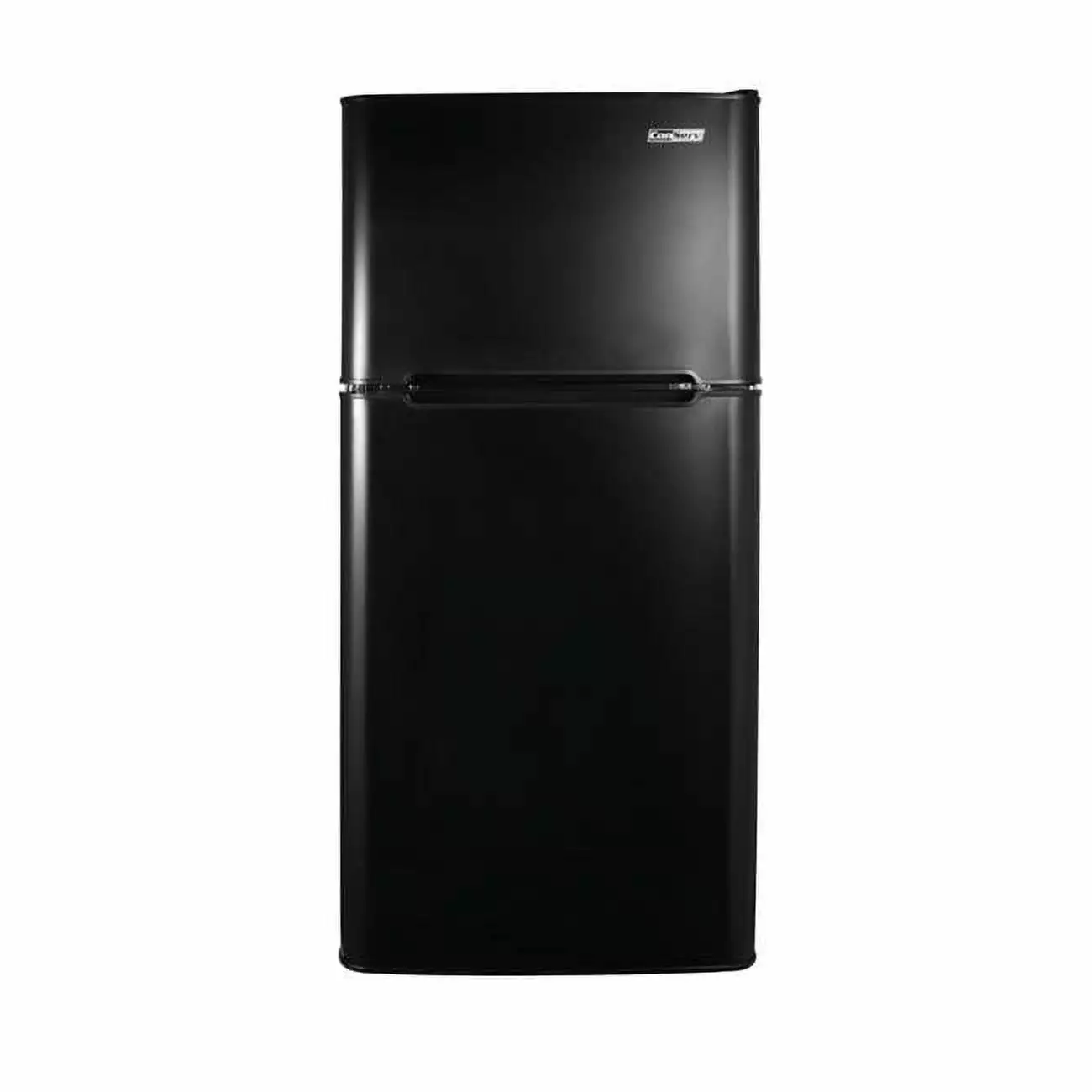 4.5cu.ft 2 Door Mini Freestanding Refrigerator with Freezer in Black