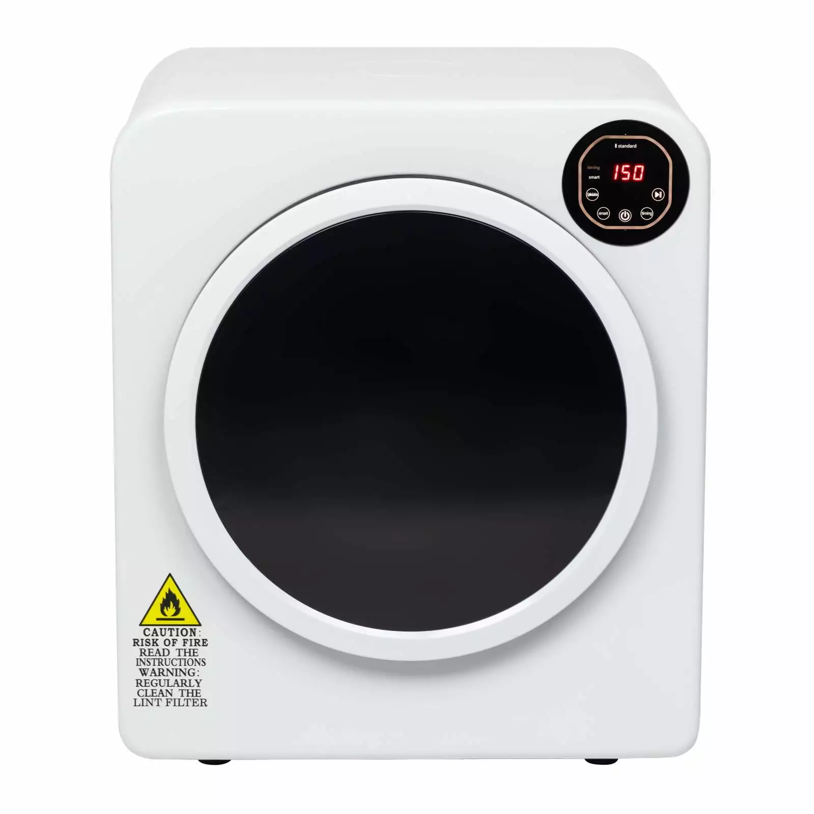 Zimtown Electric Tumble Laundry Dryer Stainless Steel Tub 13.2 lbs