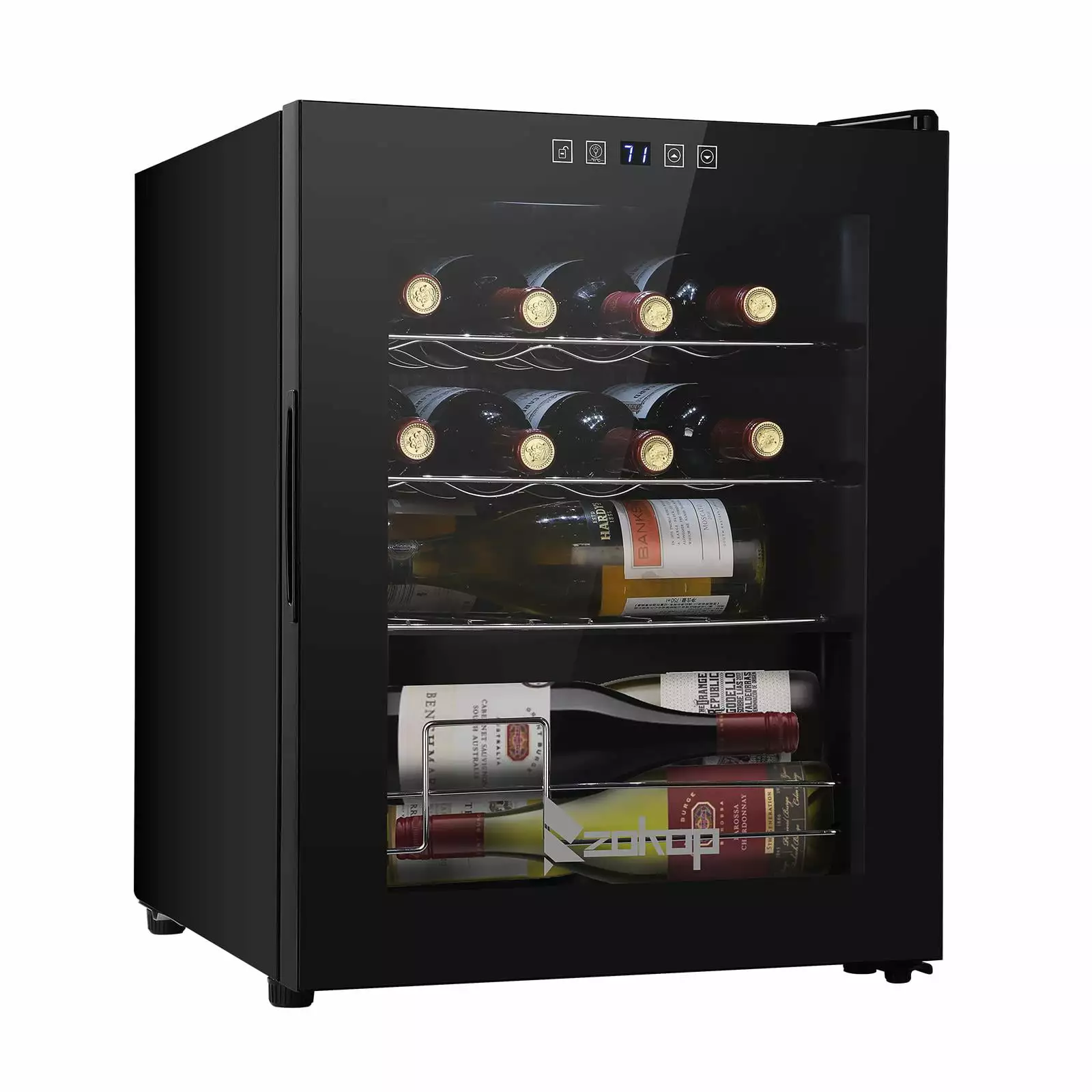 SalonMore 1.7cu.ft Compressor Wine Cooler Refrigerator. Black