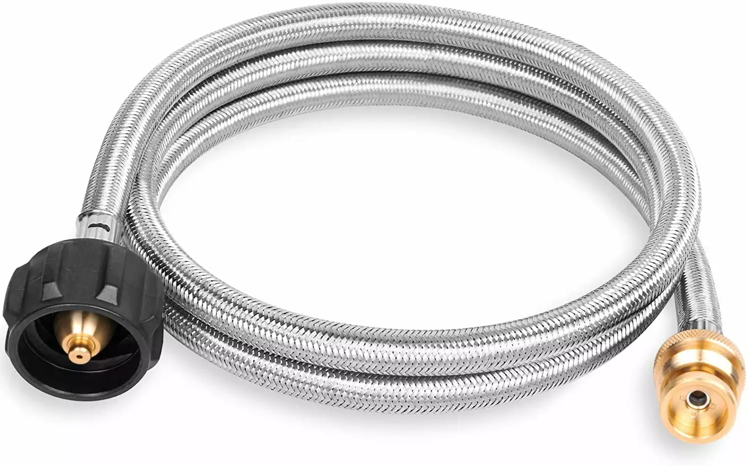 5FT Propane Tank Adapter Hose. Propane Adapter 1lb to 20lb. Converts 1lb Appliances to 5-40lb Tanks. Fit for Coleman Camping Stove