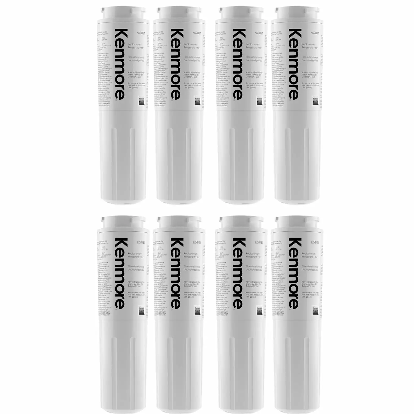 6 Pack Kenmore 9084 Refrigerator Water Filter Replacement Compatible with 469084 46-9005. 469005. 9005. 9005P.Water Filter