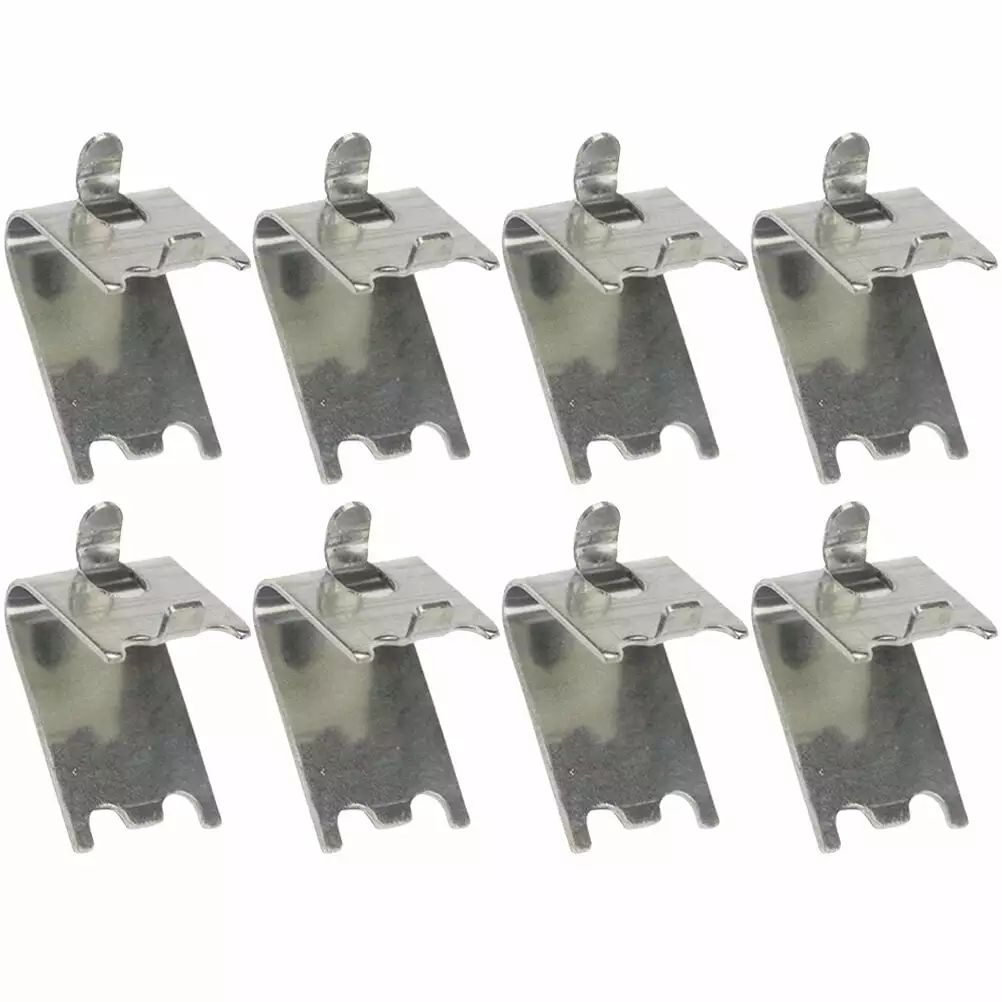 8pcs Freezer Shelf Clips Refrigerator Support Clips Cooler Shelf Brace Clip Hooks