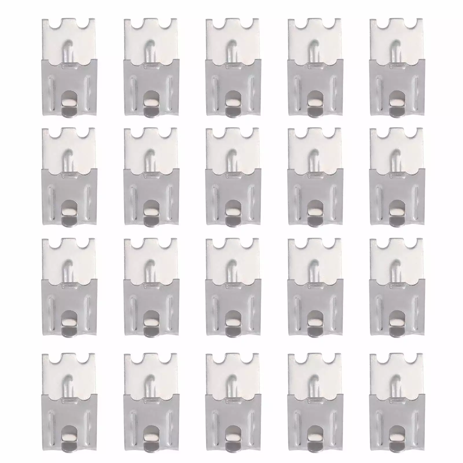 20PCS Freezer Shelf Clip Replacement Stainless Steel Fridge Cooler Shelf Clips