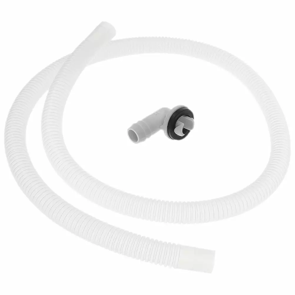 1 Set Air Conditioner Drain Hose 3/5 Inch Connector Kit AC Window Drain Kit