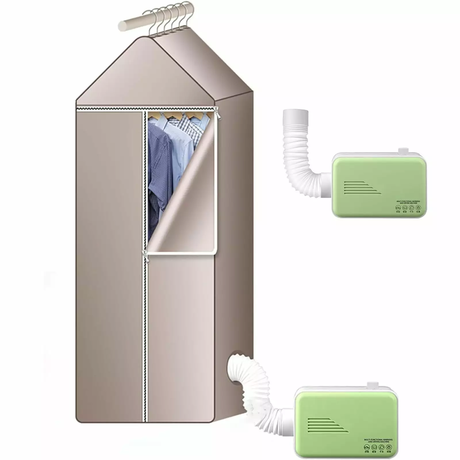 AaSFJEG Room Decor Portable Dryers Multi Functional Clothes Dryer Upgraded 600W HouseSmall Electric Shoe Dryer Sturdy Durable Dryer Shelf Suitable For Family Apartments And Hotels