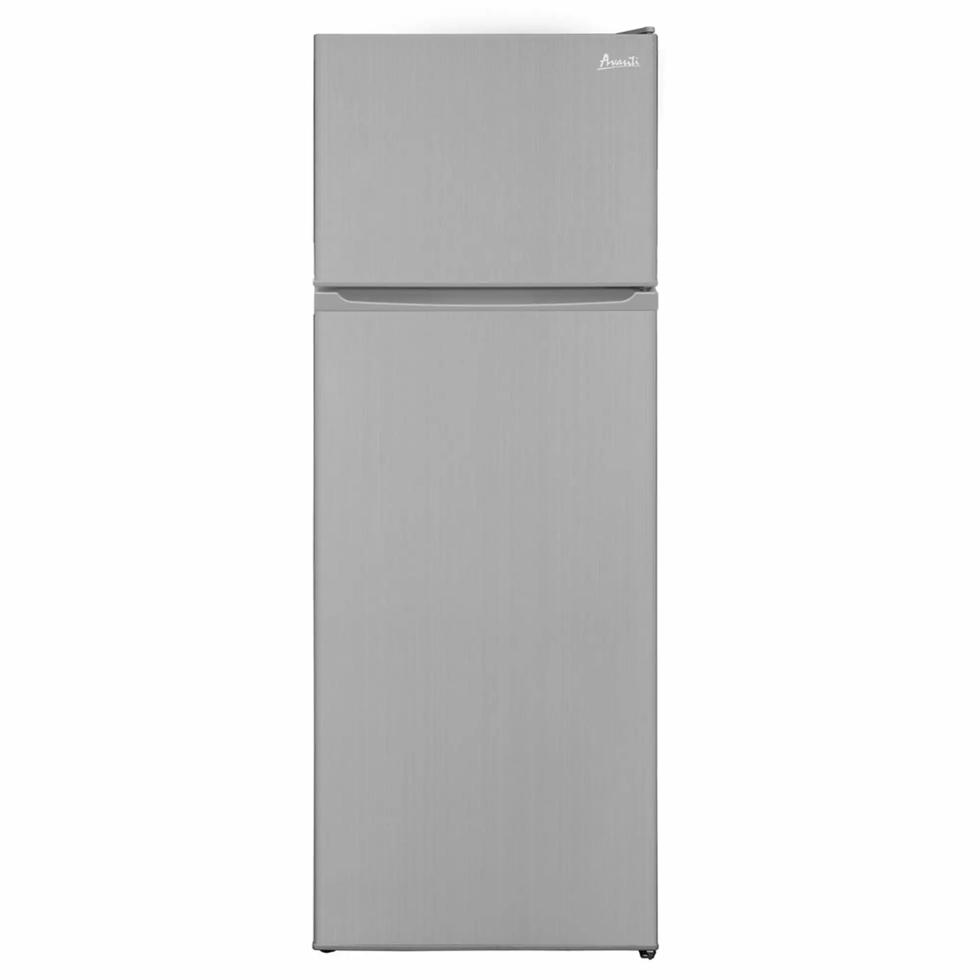 Avanti 7.4 cu. ft. Apartment Size Refrigerator - Top Freezer 2022 version. Stainless Steel