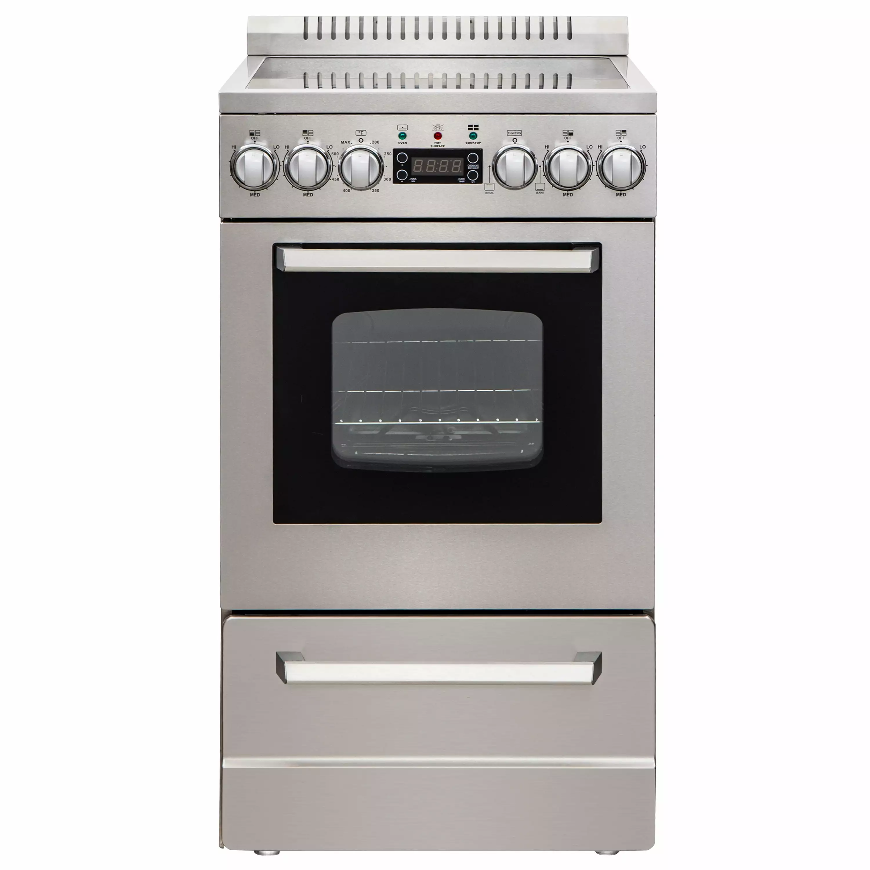 Avanti DER20P3S 2.0 Cu. Ft. ELITE Series Stainless Electric Range