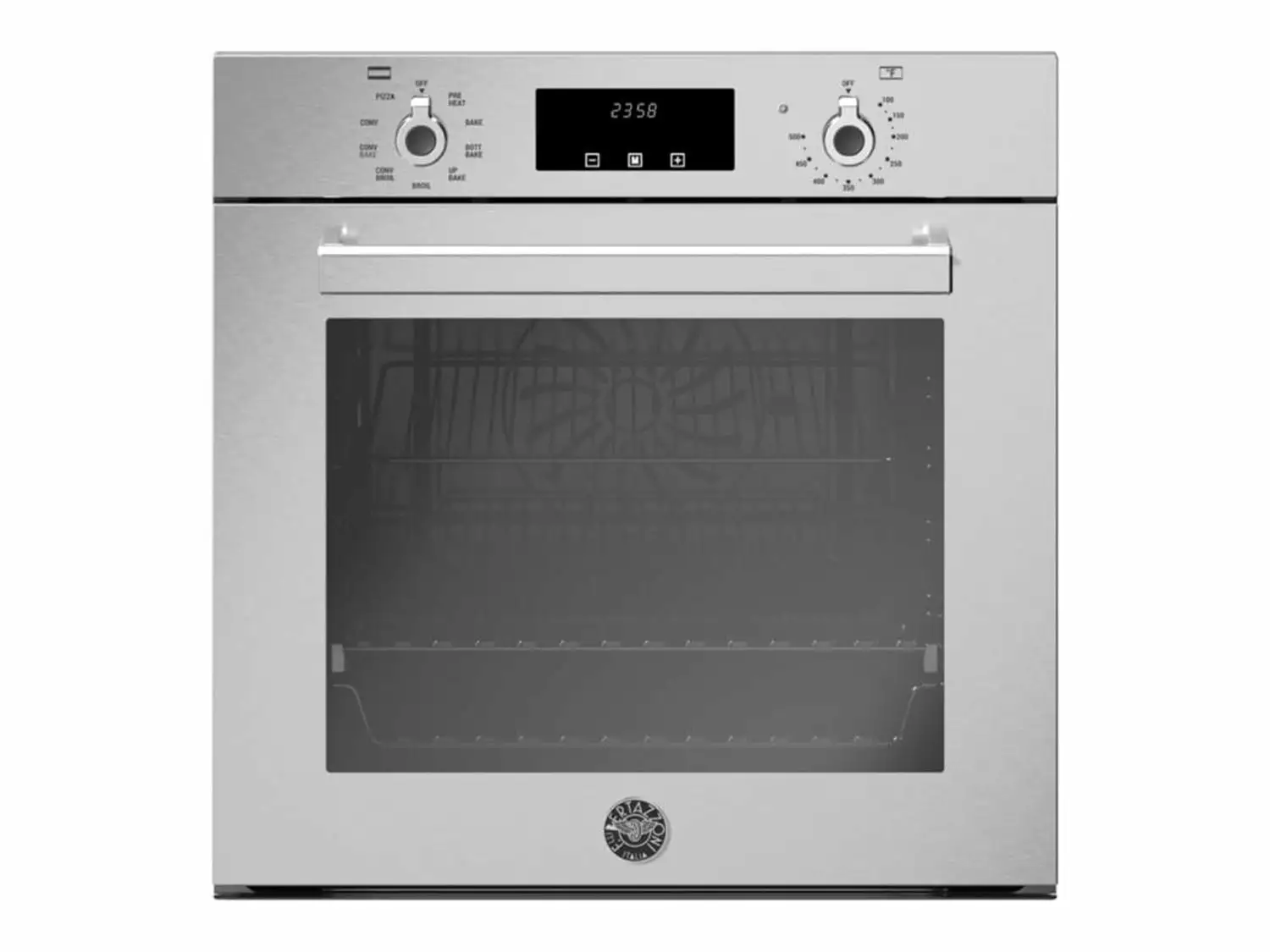 BERTAZZONI PROF24FSEXV SINGLE WALL ELECTRIC OVEN Stainless Steel