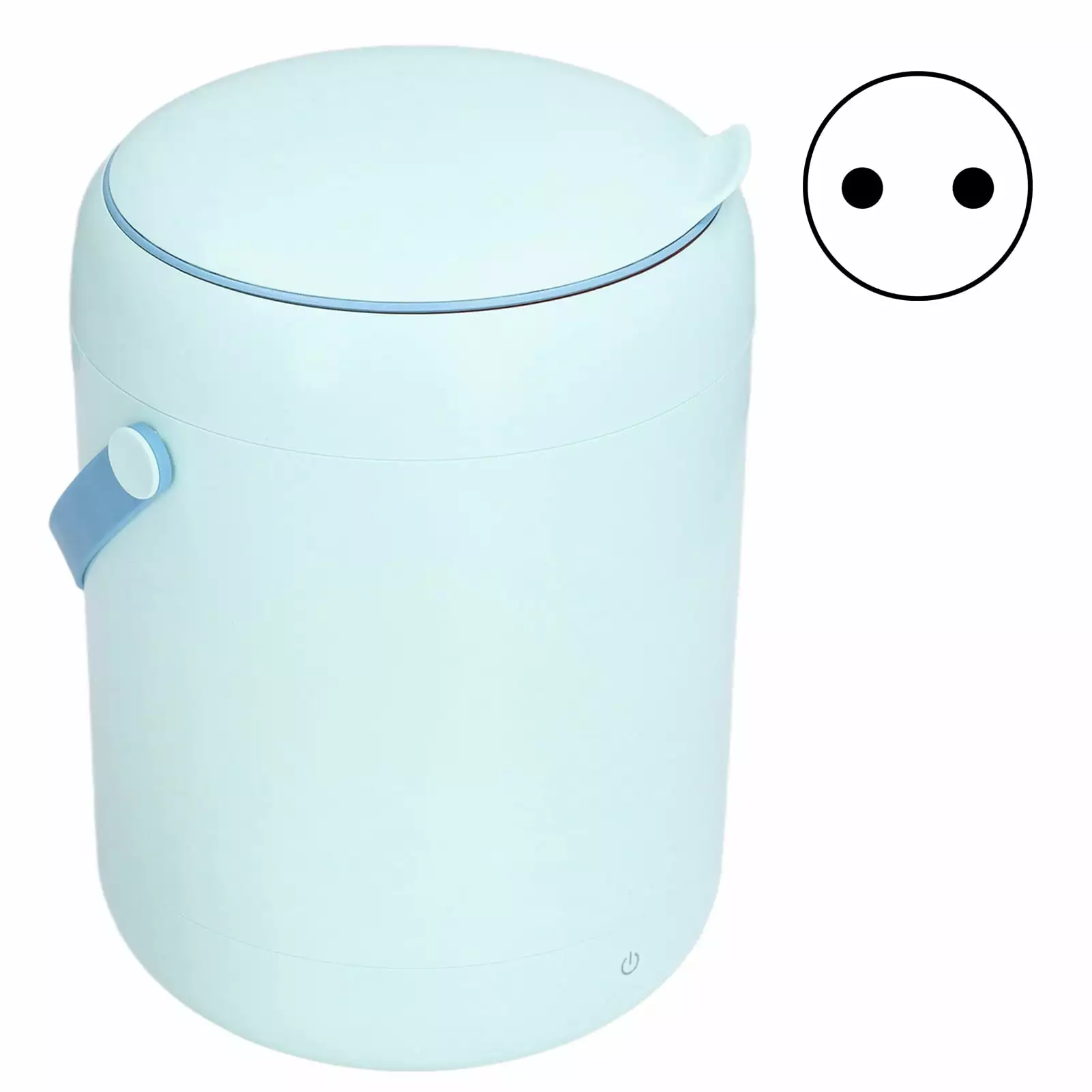 Big sale 3L Portable Mini Washing Machine Smart Underwear Washer Blue Light Clean Mini Washing Machine EU 100?240V Blue