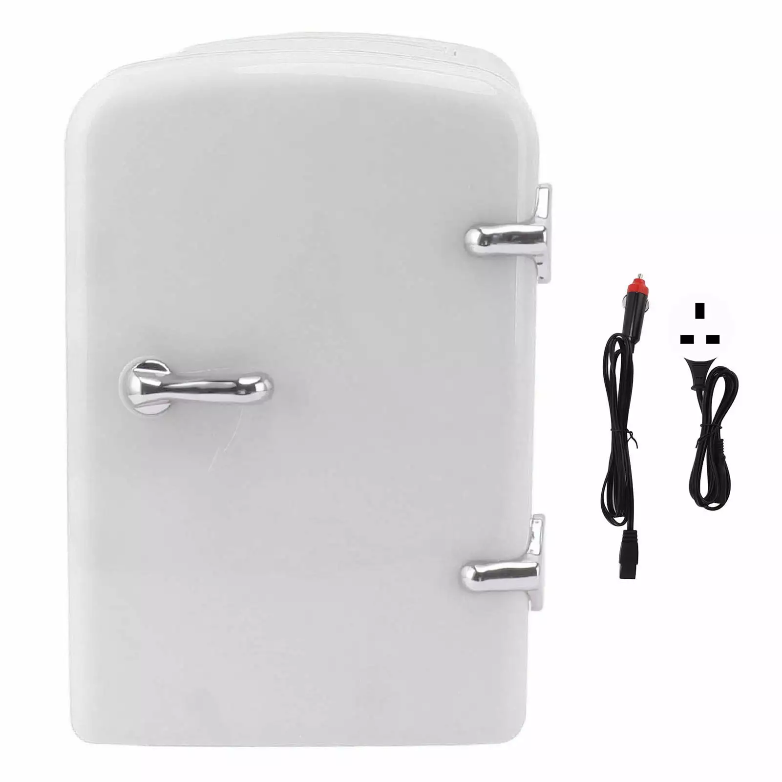 Big sale Mini Fridge 4L Portable Cooler Warmer Personal Refrigerator Includes DC12V Car Plug for Skin Care Beverage AC100?240V White UK Plug