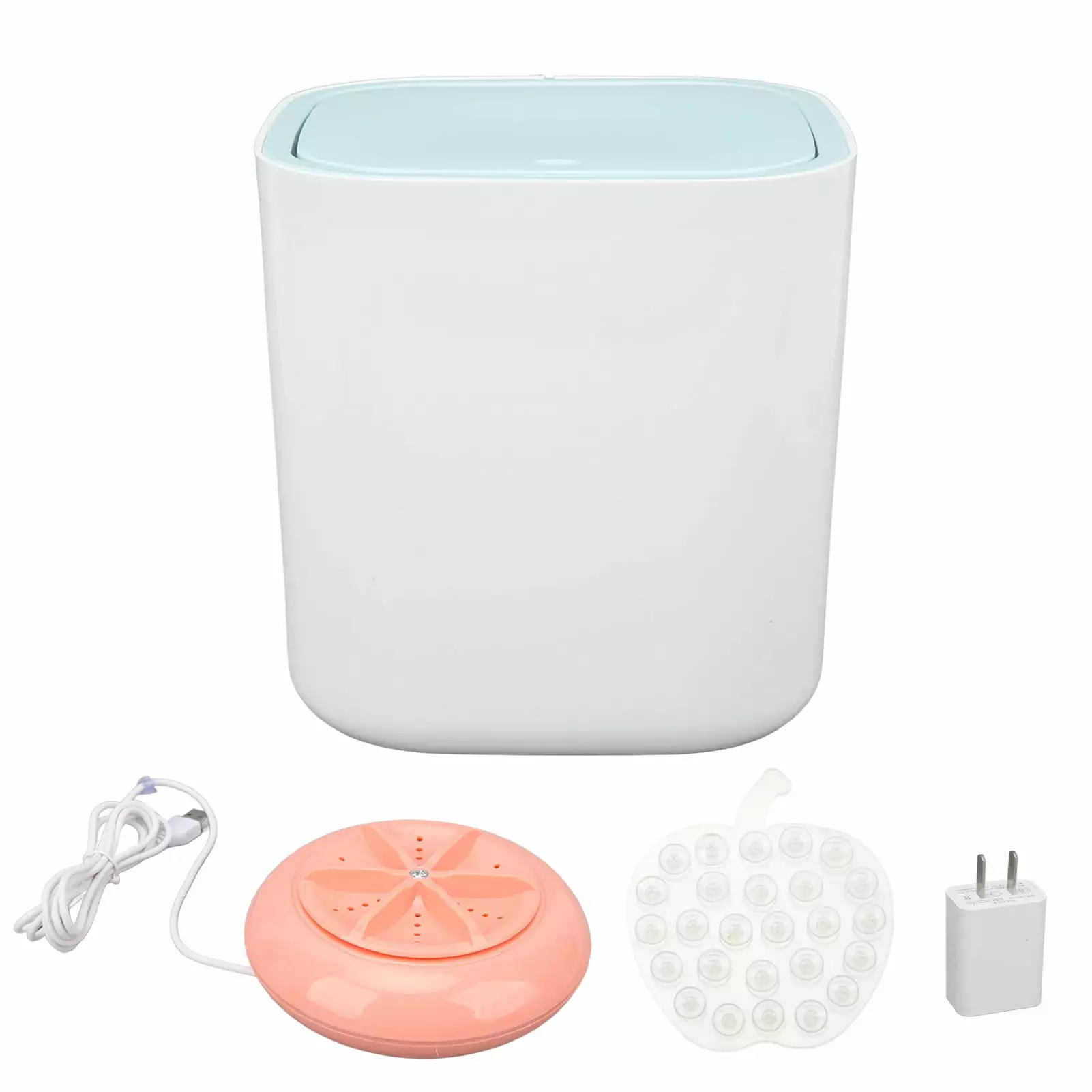 Big sale Mini Washing Machine Ultrasonic 3.8L Capacity ABS Portable Underwear Washing Machine 100?240V US Plug