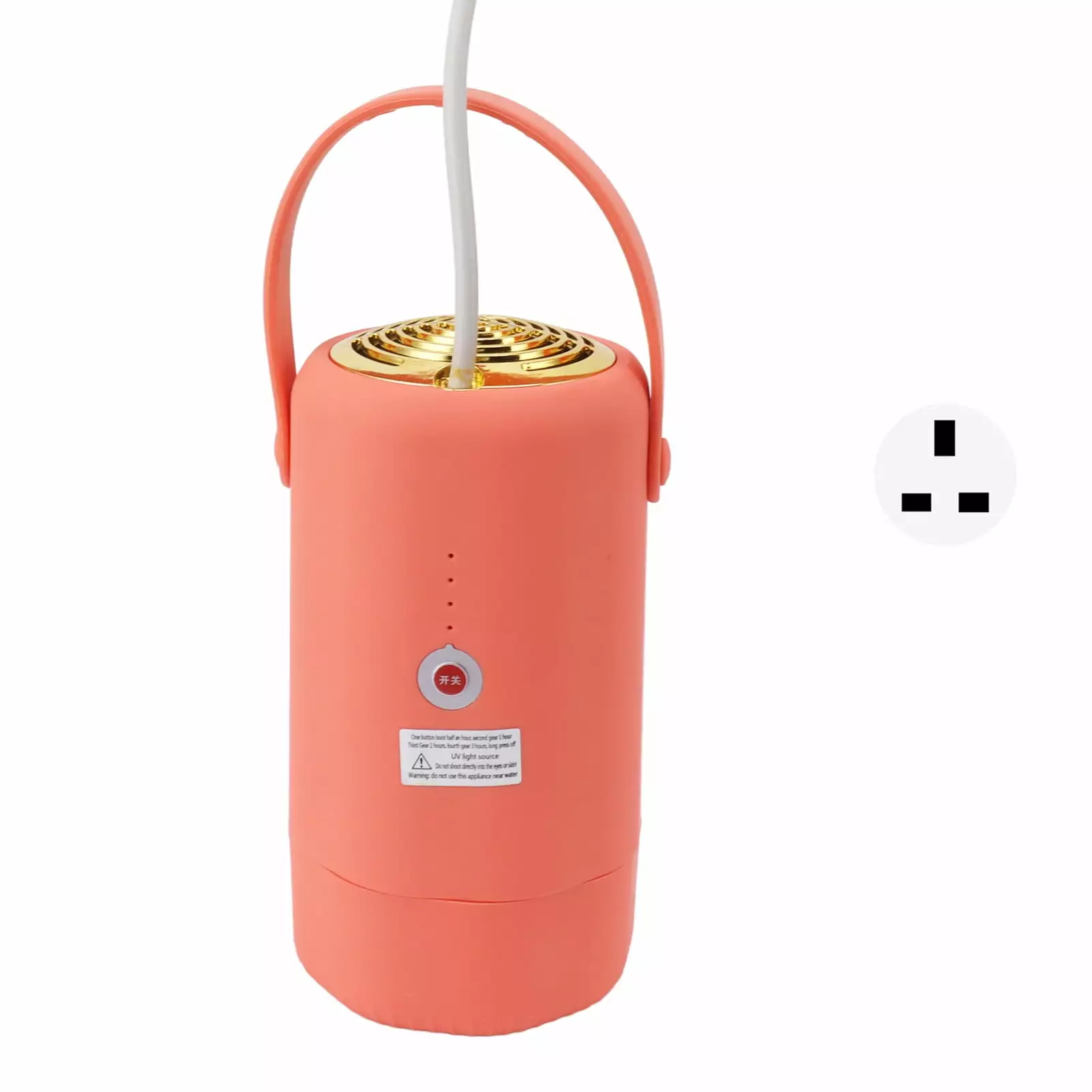 Big sale Portable Dryer Home Small Dryer Orange Portable Clothes Dryer for Home and Traveling UK Plug 220V 400W