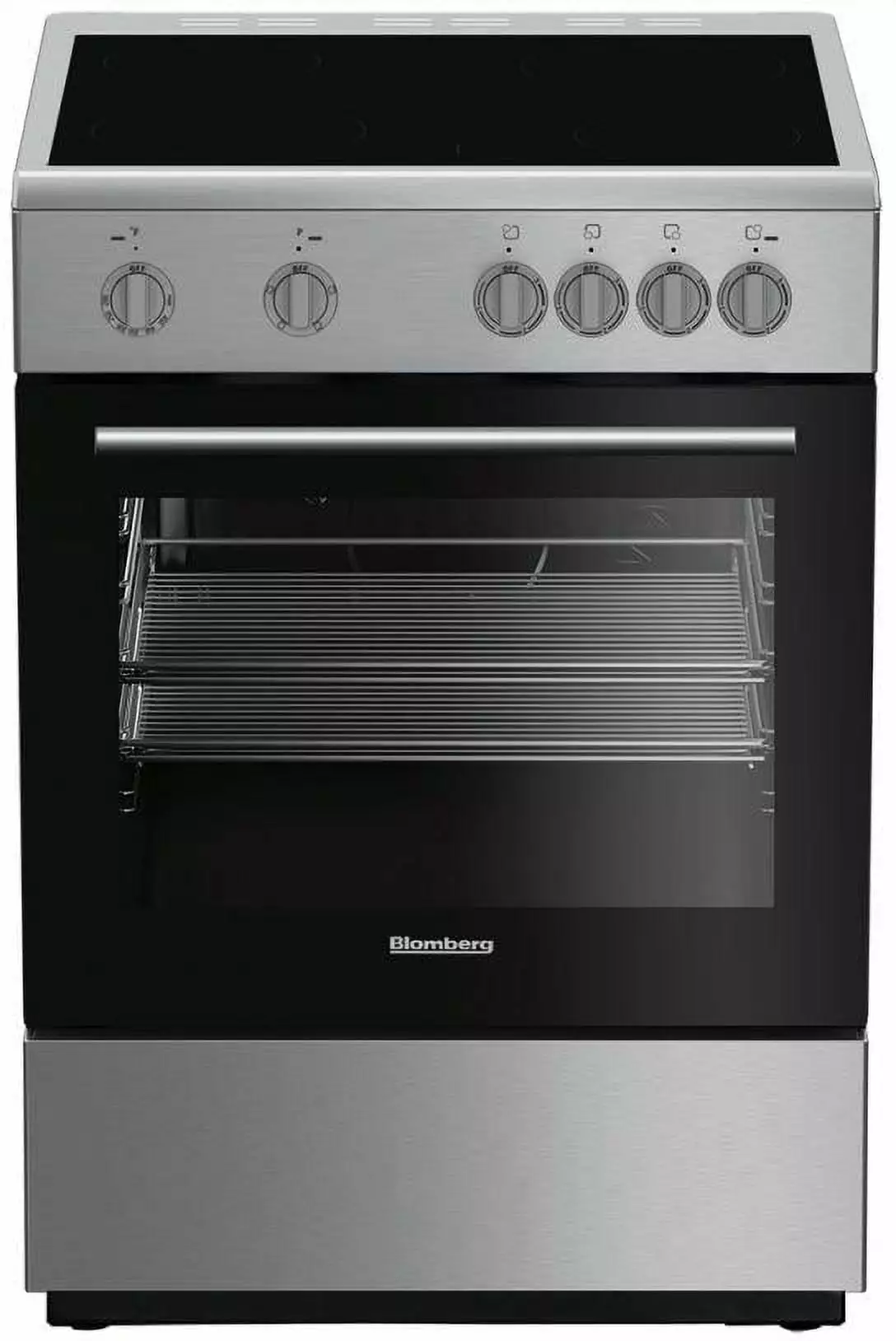 Blomberg Beru24202 24 Wide 2.5 Cu. Ft. Free Standing Electric Range - Stainless Steel