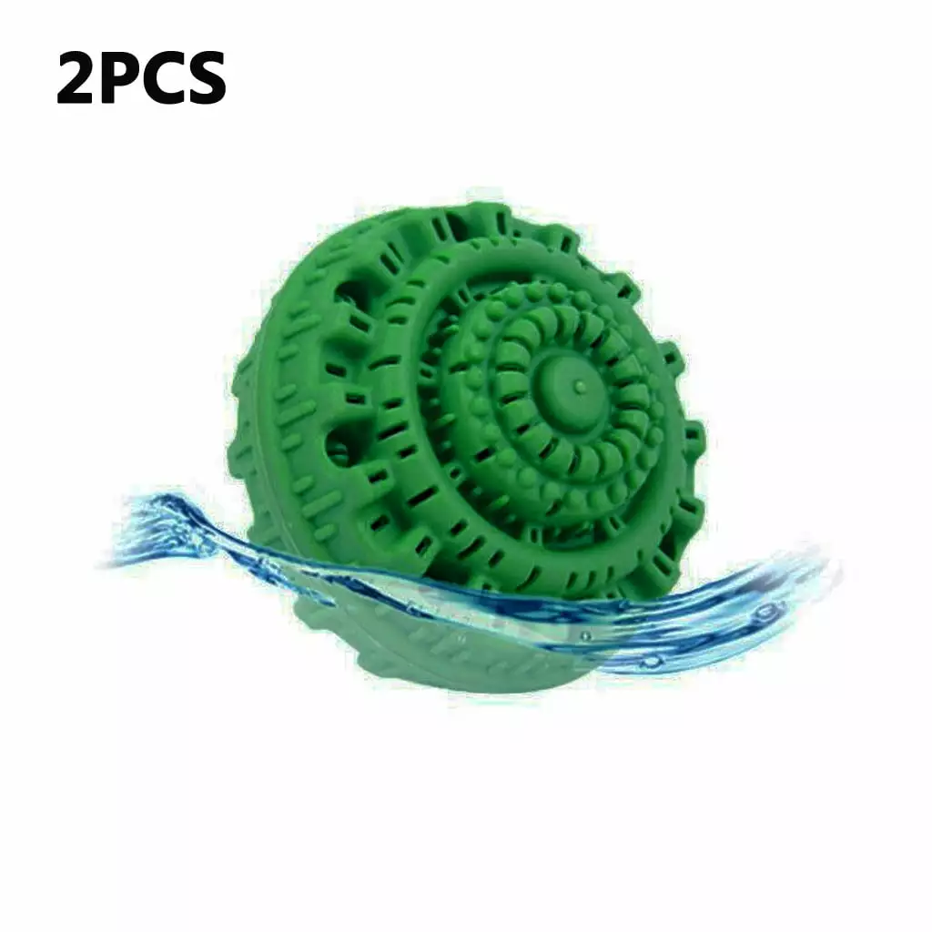 Bnnlsa 2 X Magic Laundry Ball No Detergent Wash Style Washing Machine