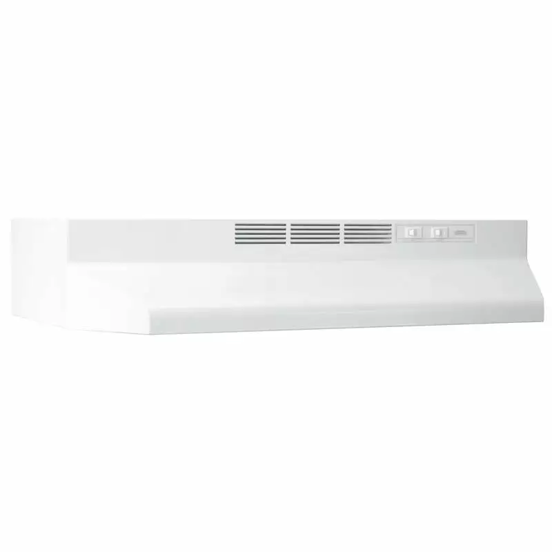 Broan 24-Inch Ductless Under-Cabinet Range Hood. White