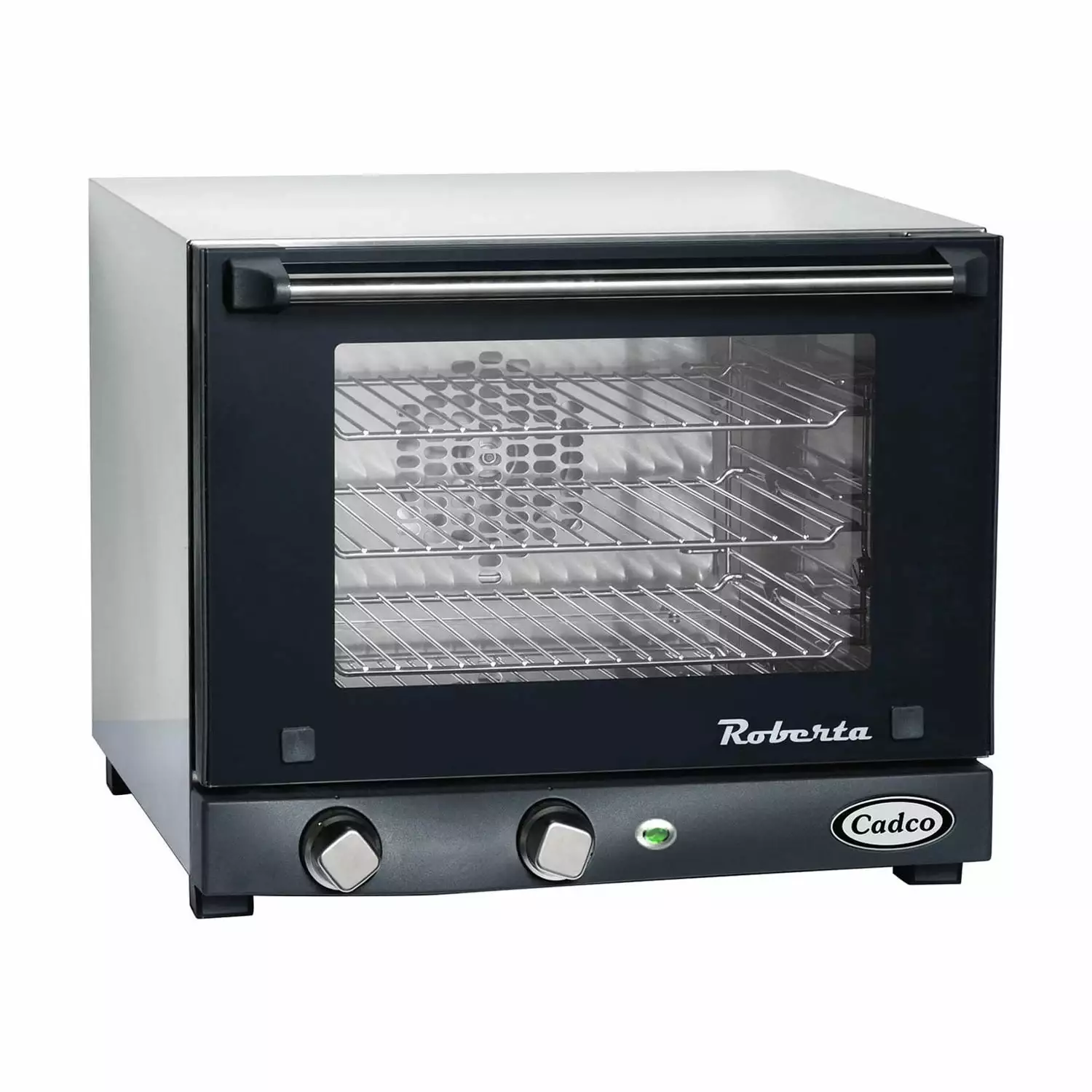 BroilKing POV-003 Compact Quarter Size Convection Oven w/ Sheet Pan. Black