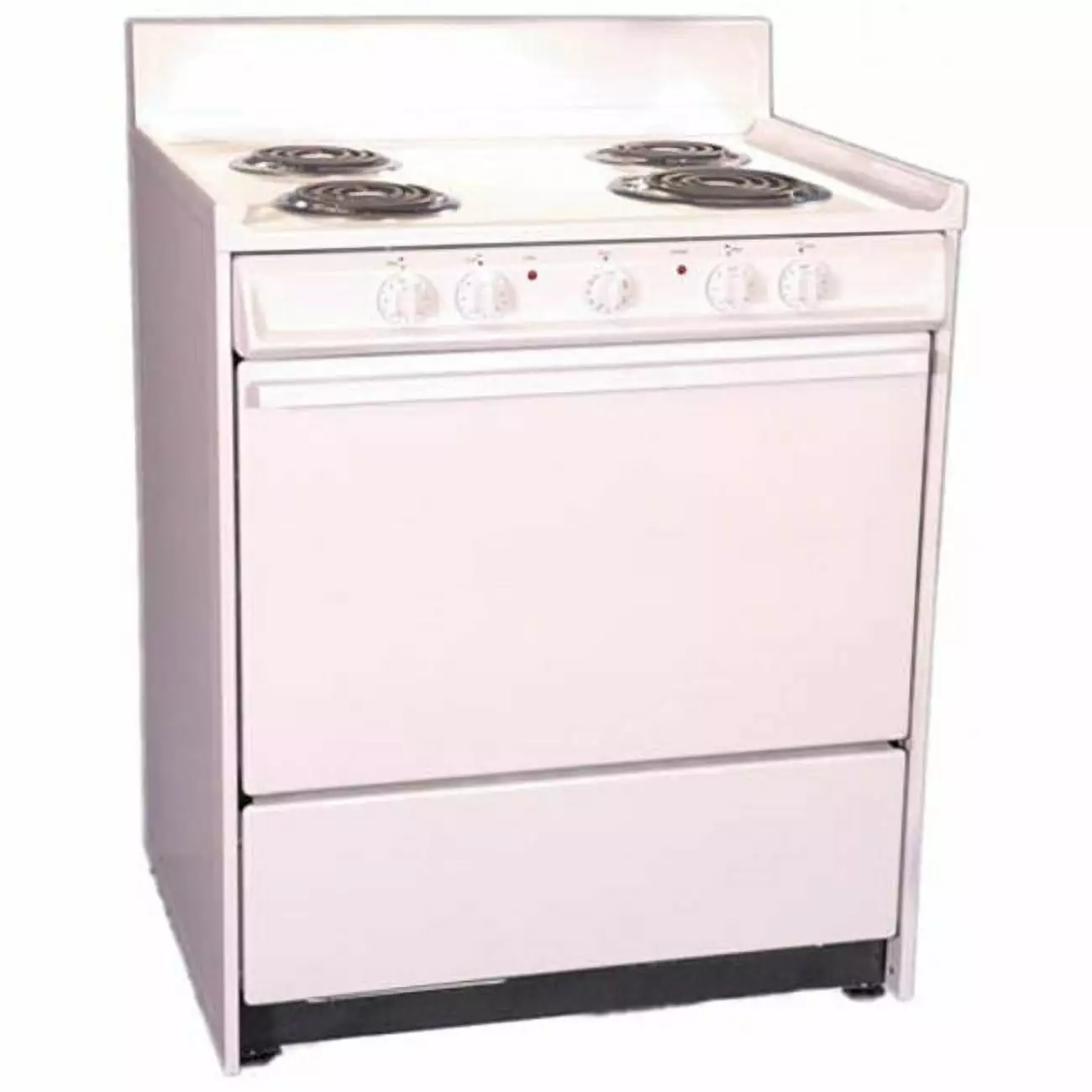 Brown - WEM210 - 30 Inch - Electric Range - Props Racks - Storage - White