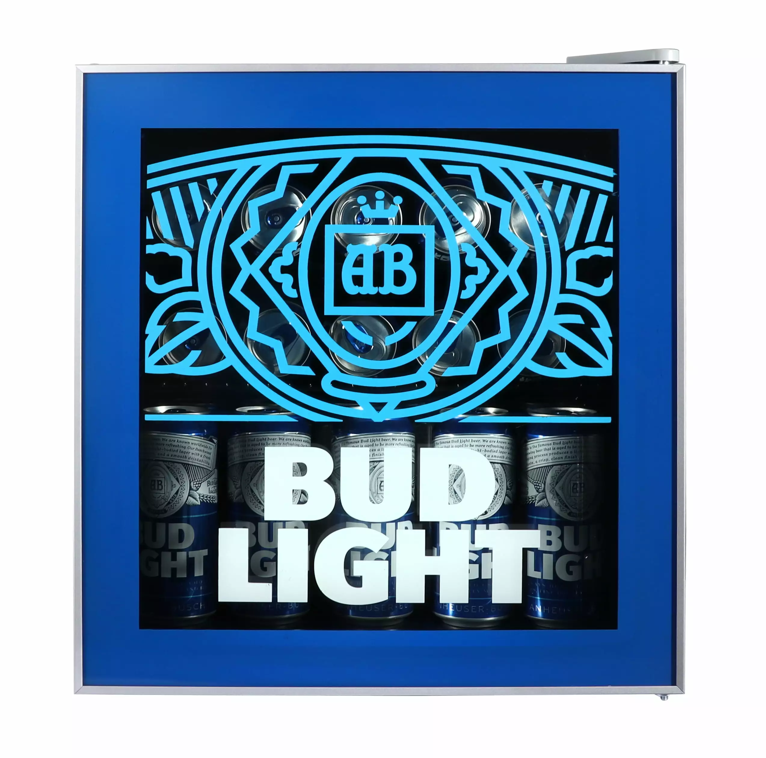 Bud Light 50L Party Cooler. Blue. 1.8 Cu. Ft