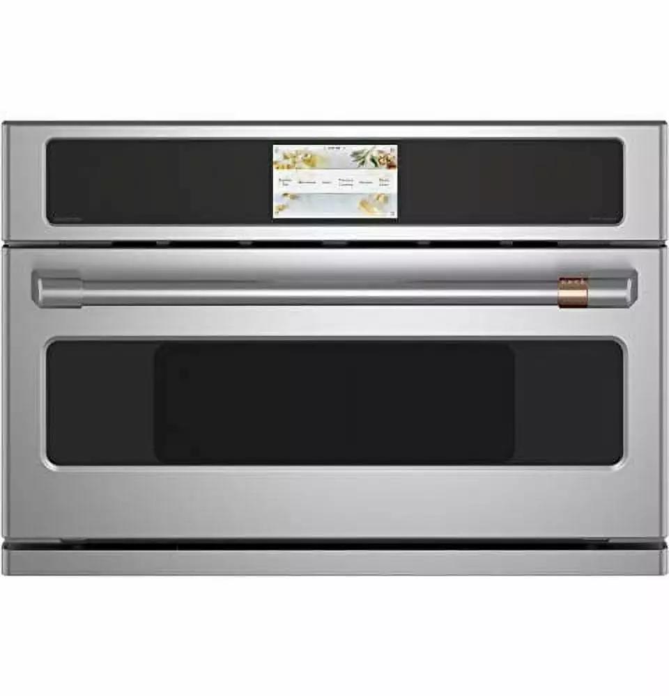 CAFE' 30in CSB913P2NS1 SMART FIVE IN ONE SINGLE OVEN WITH 120V ADVANTIUM TECHNOLOGY