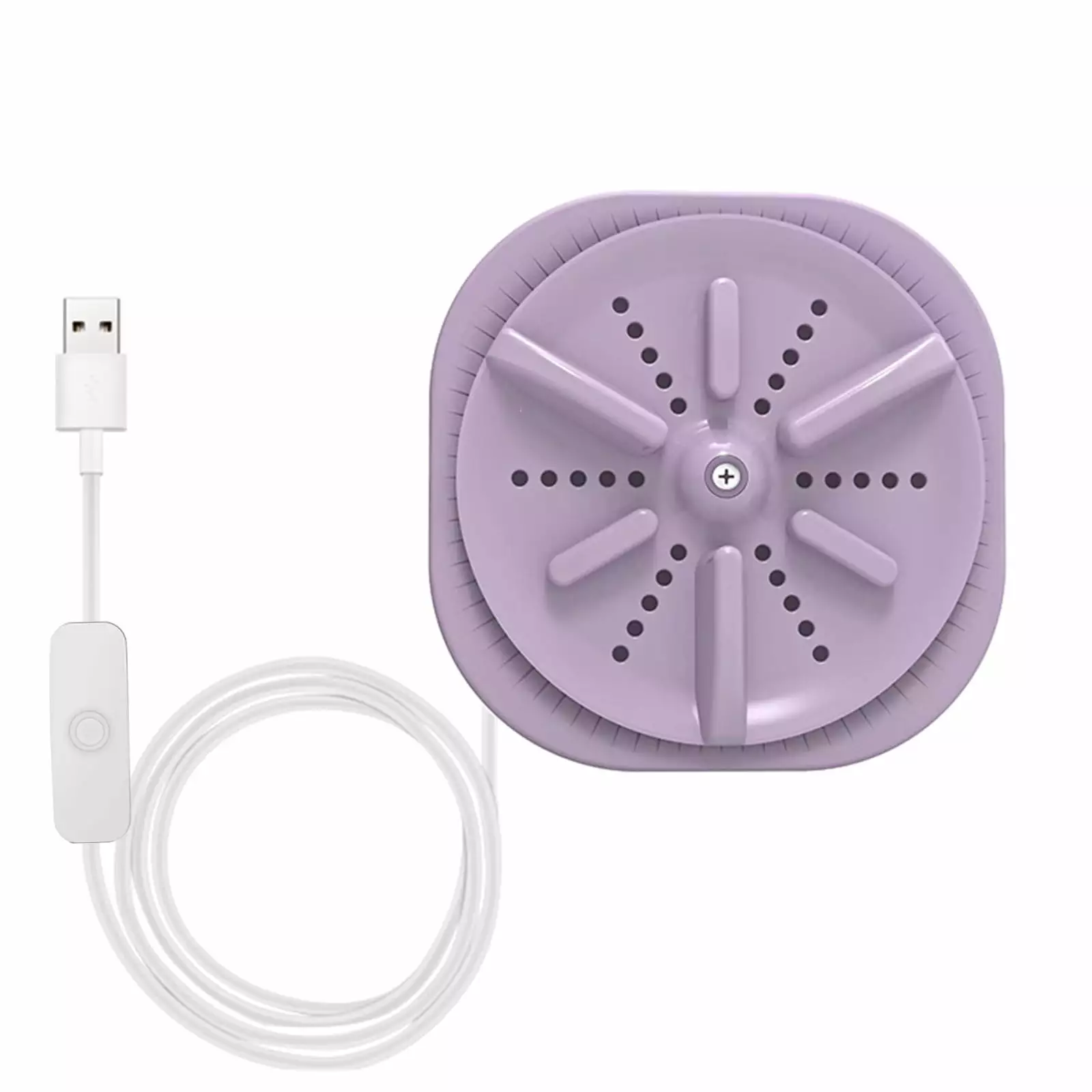 COFEST Home &kitchen.Portable MINI Washer Mini Washing 3 In1 Dishwashers Mini Waves Convenient Travel Home Business Travel USB.Purple.