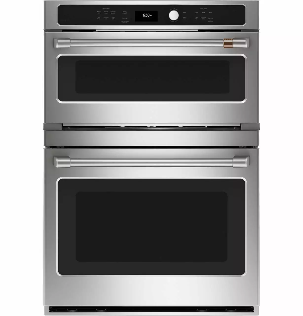 Cafe CTC912P2NS1 Self-Cleaning Convection European Element Microwave Wall Oven Combo 30-in (Stainless Steel)